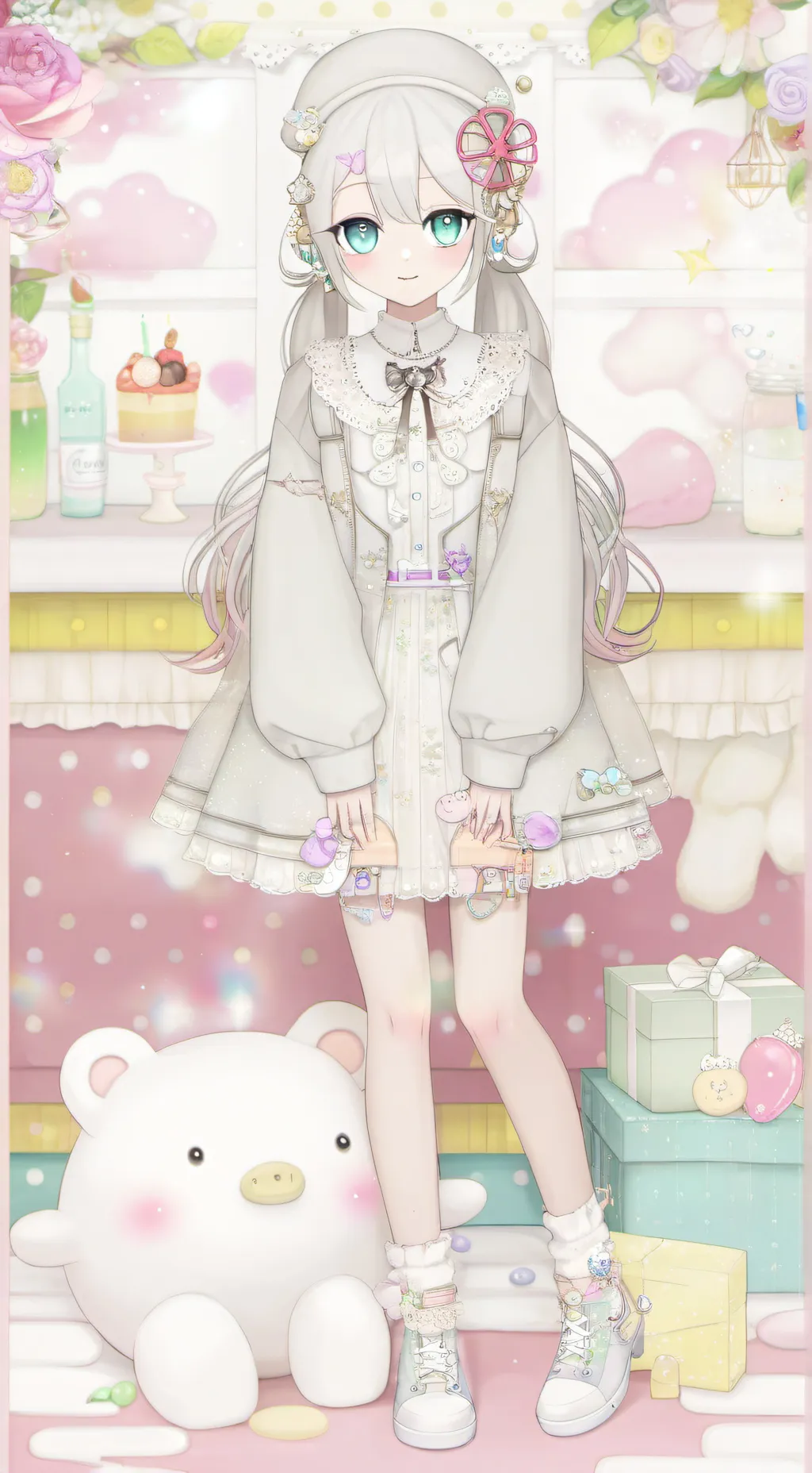 ai character: softie  background