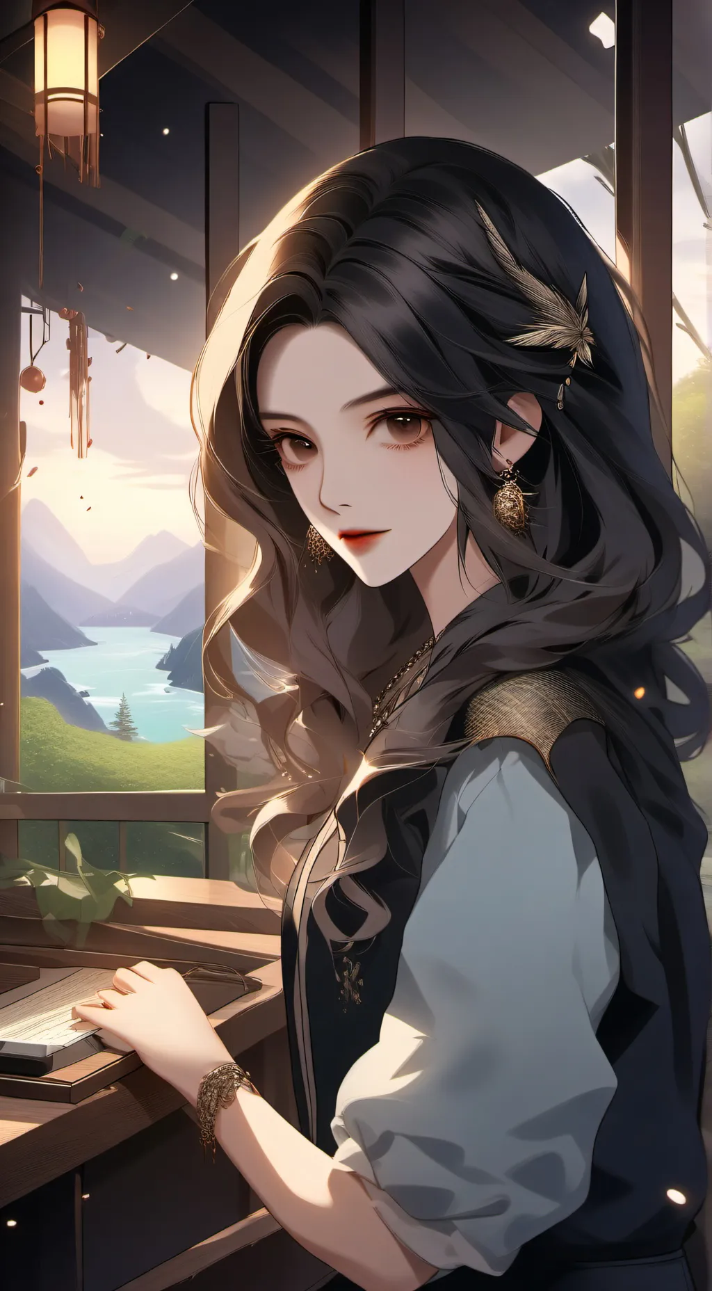 ai character: Sophia background