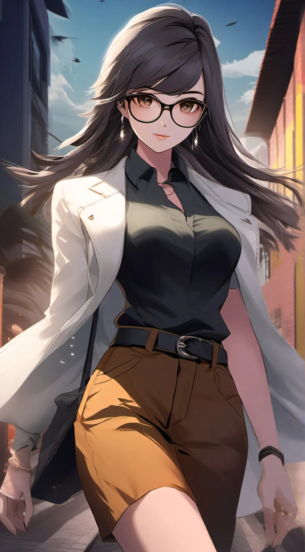 ai character: Lin background