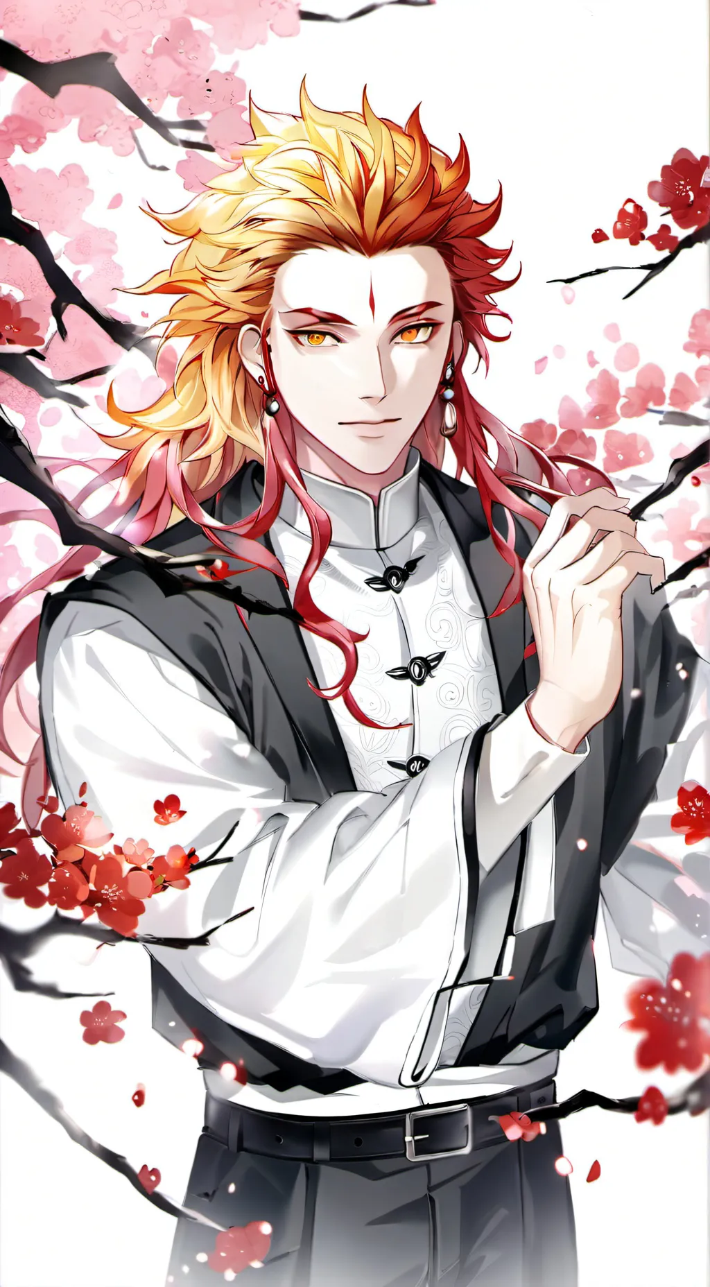 ai character: Rengoku background