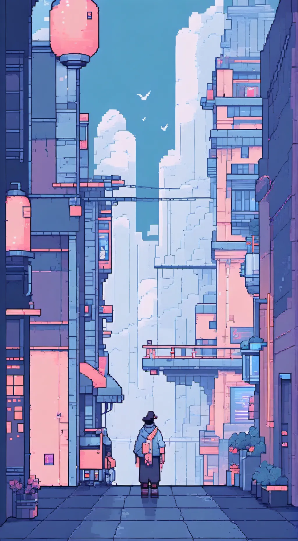 ai character: hh your back background