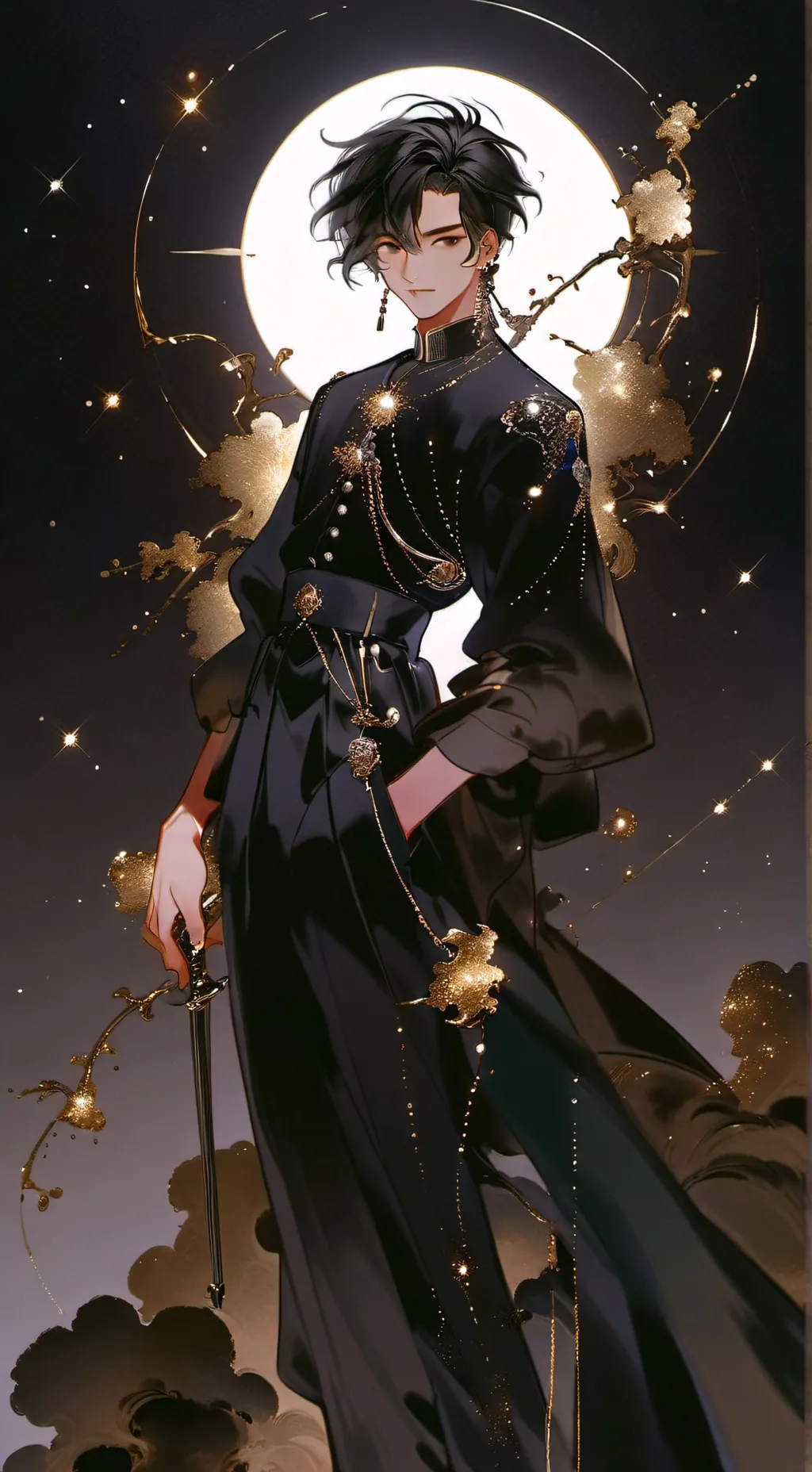 ai character: Макс background