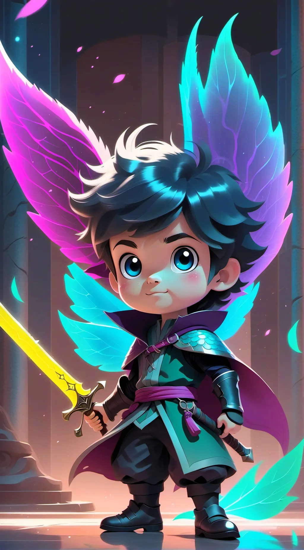 ai character: tunner x simon background