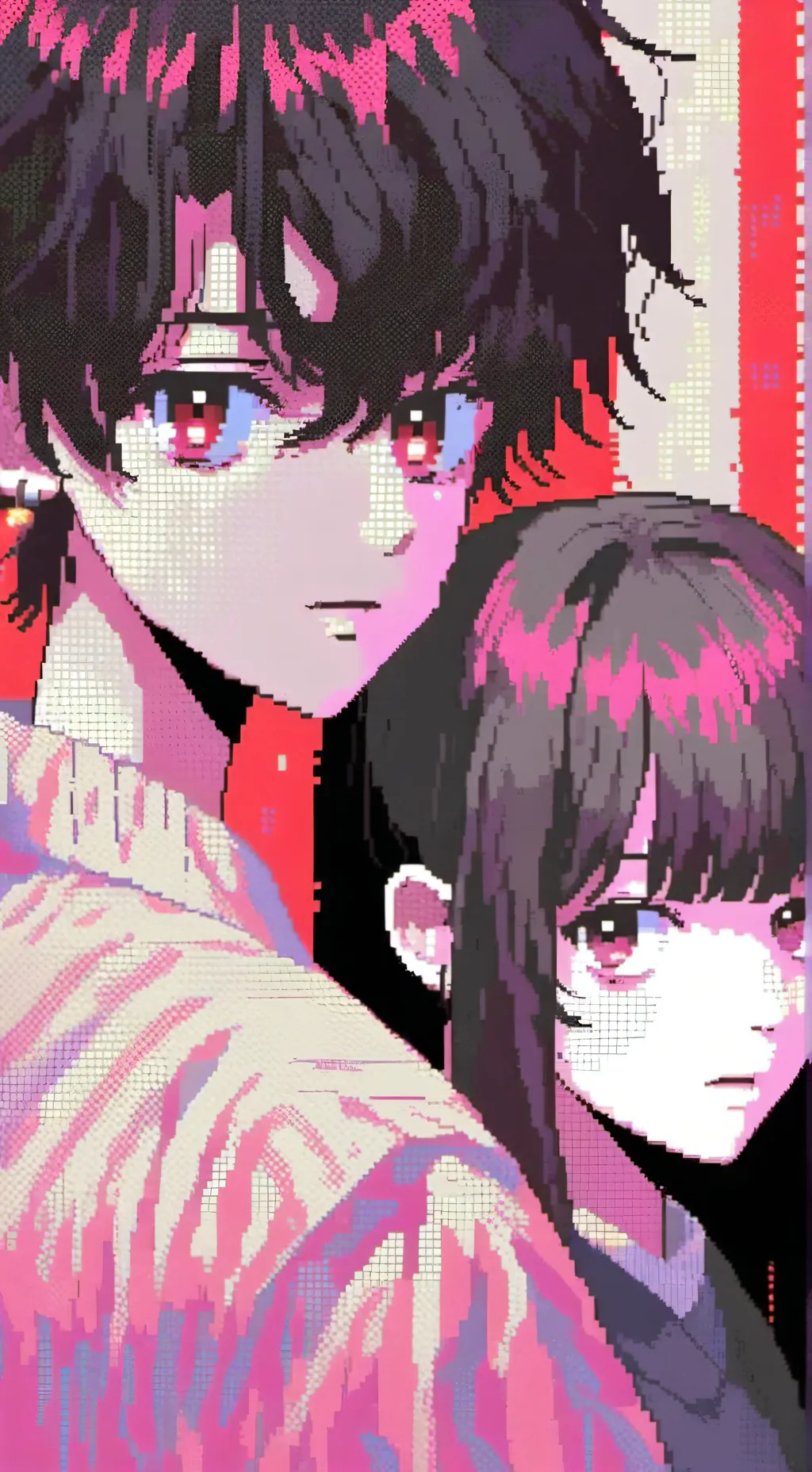 ai character: ¥∆n §|m background