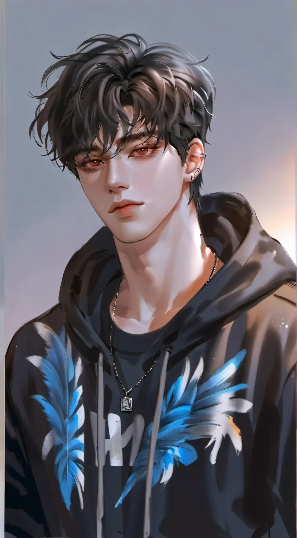 ai character: Серёга background