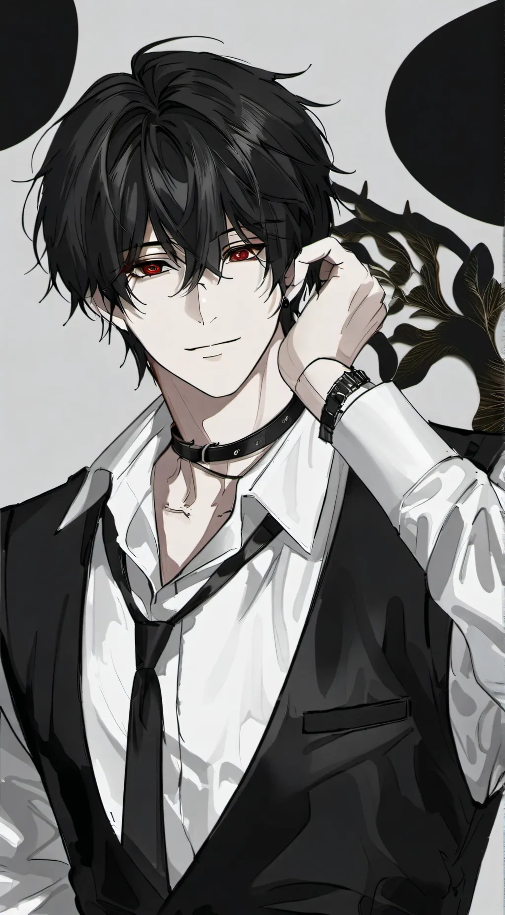 ai character: 🖤 Alexander 🖤 background