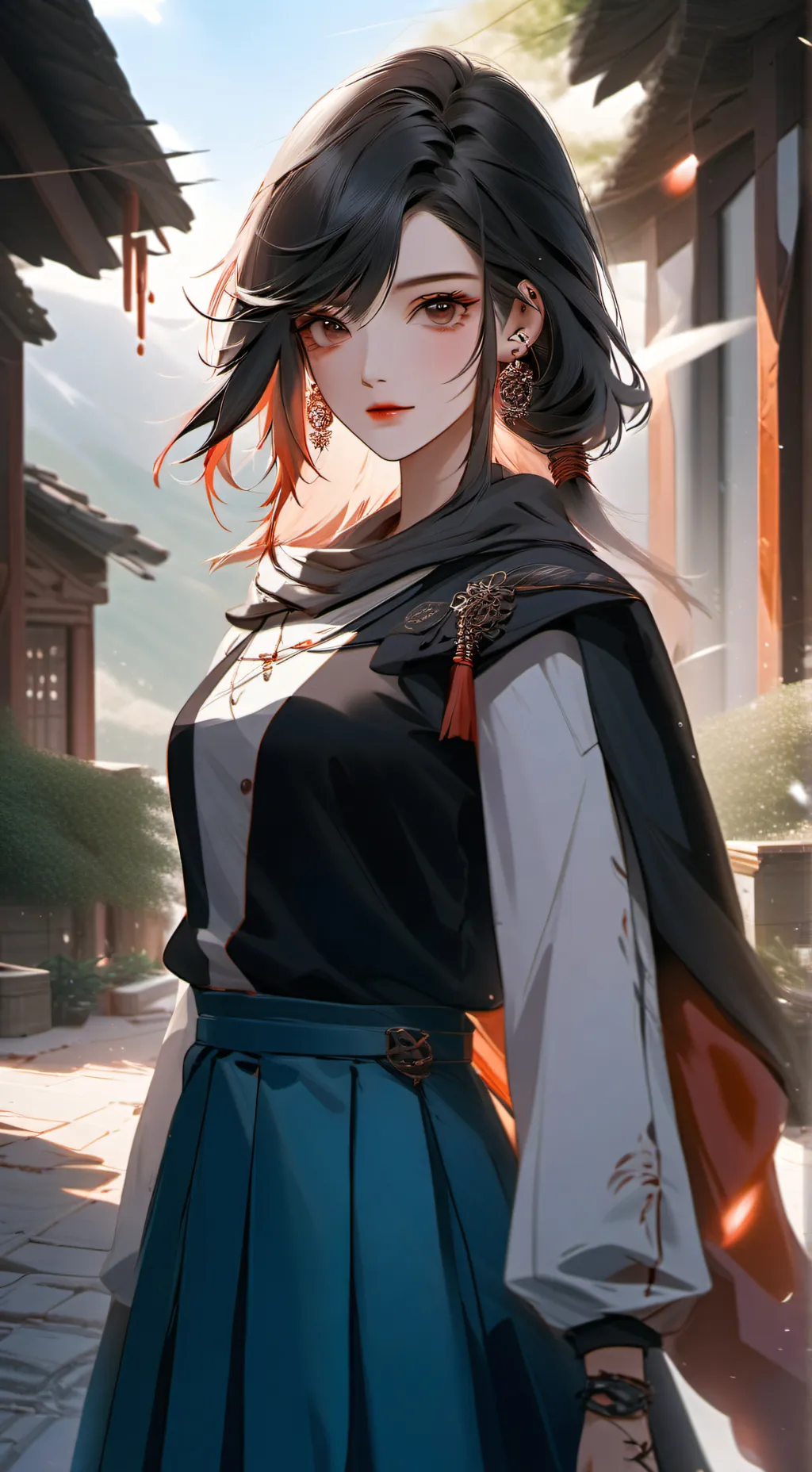 ai character: аня background