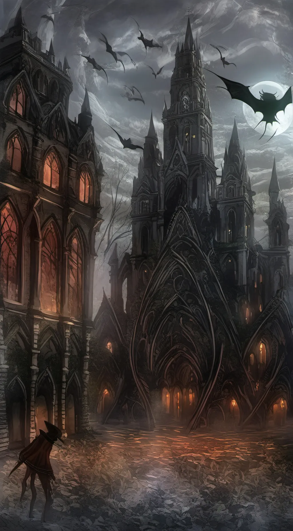 ai character: rieles muertos kny background