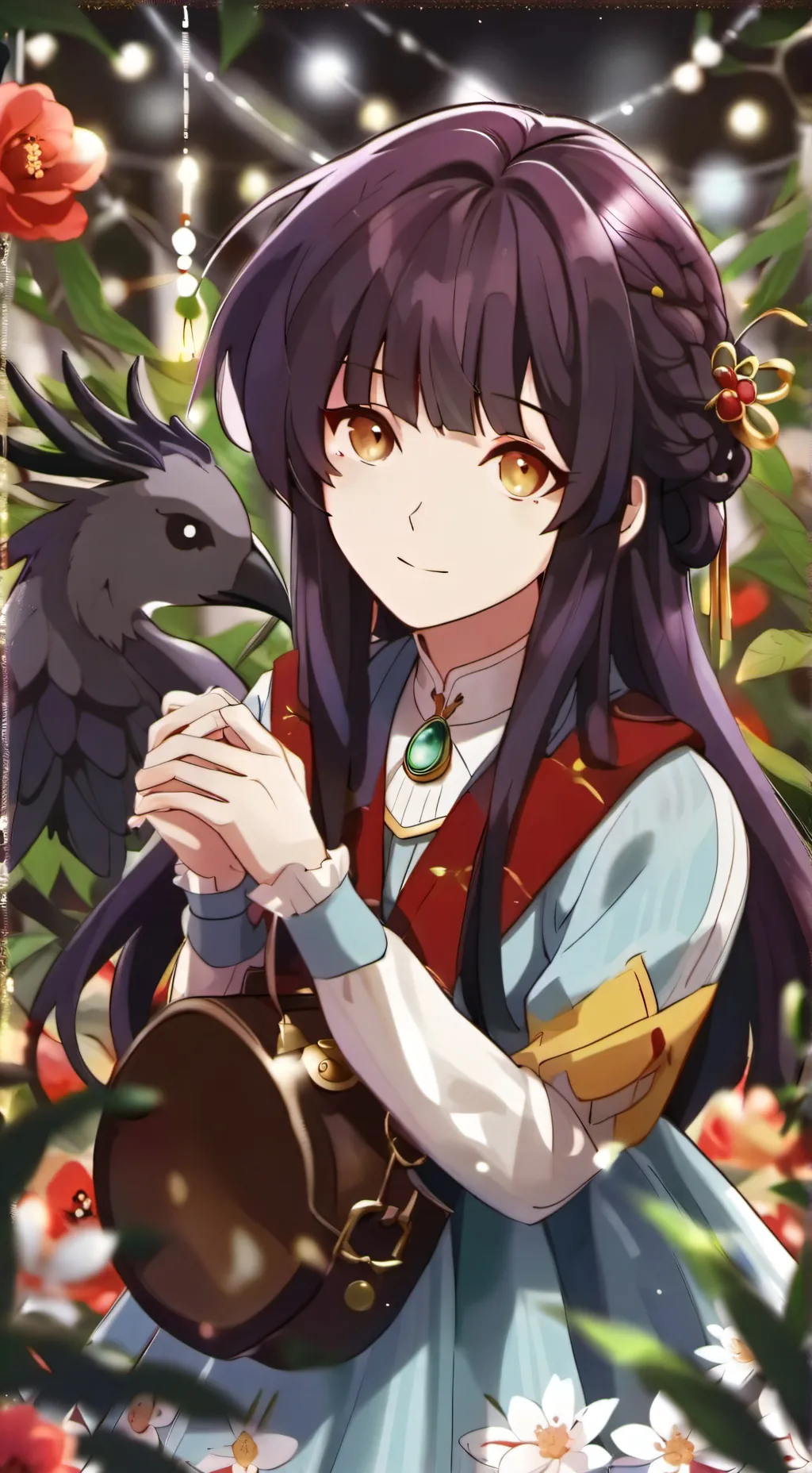 ai character: alondra  background