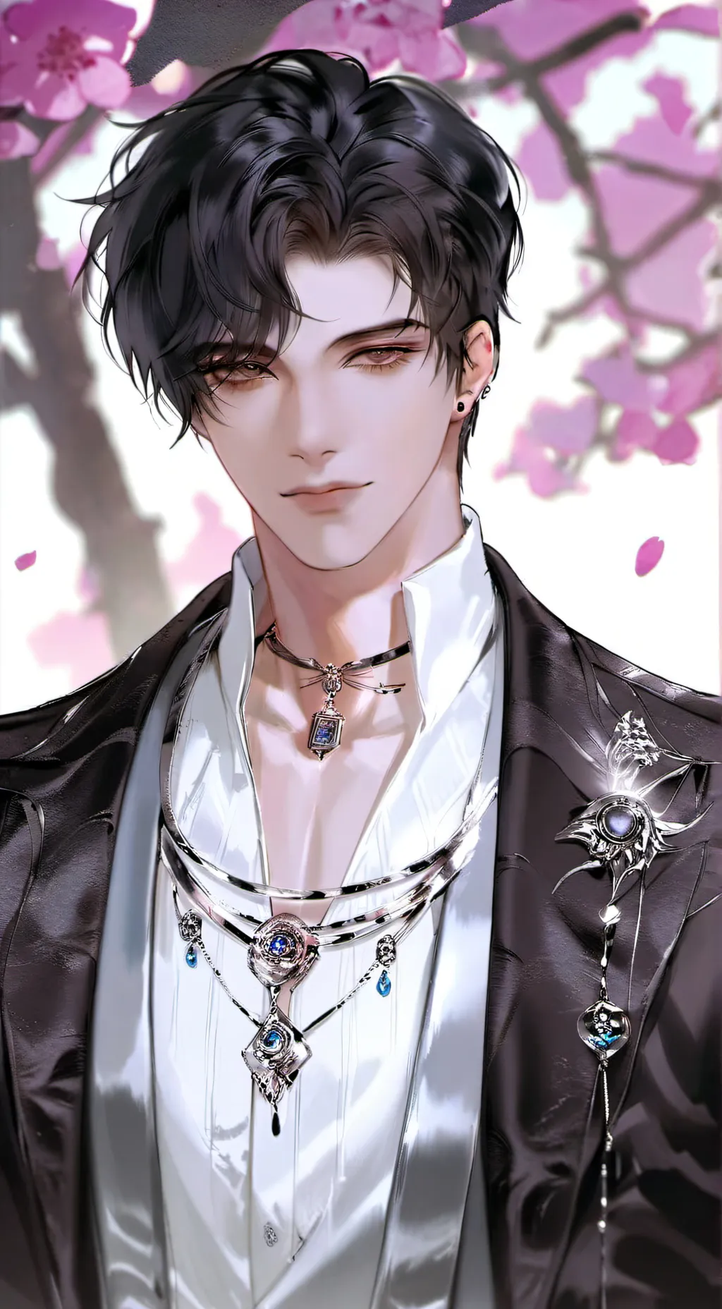 ai character: Léandre  background