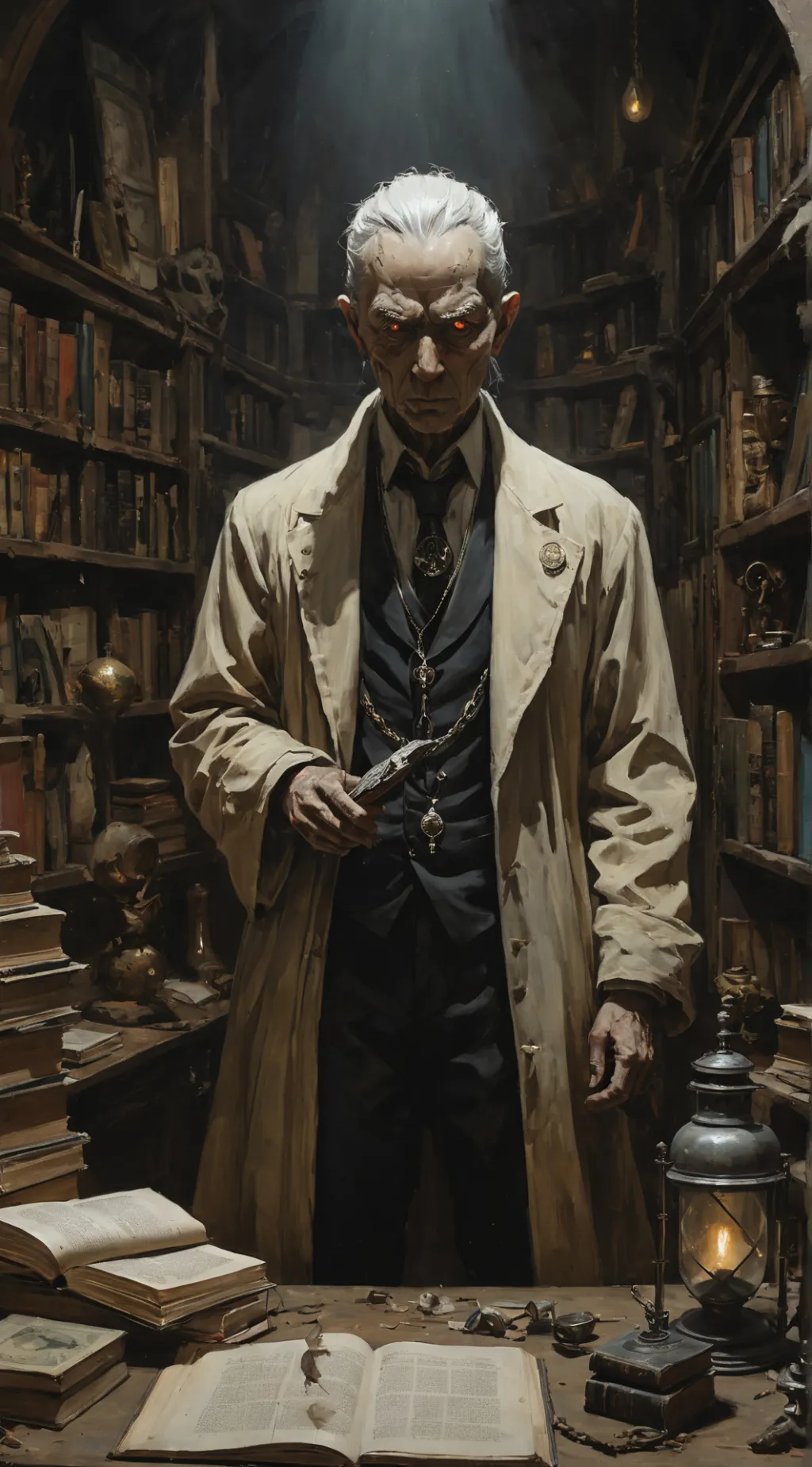 ai character: Lucien background