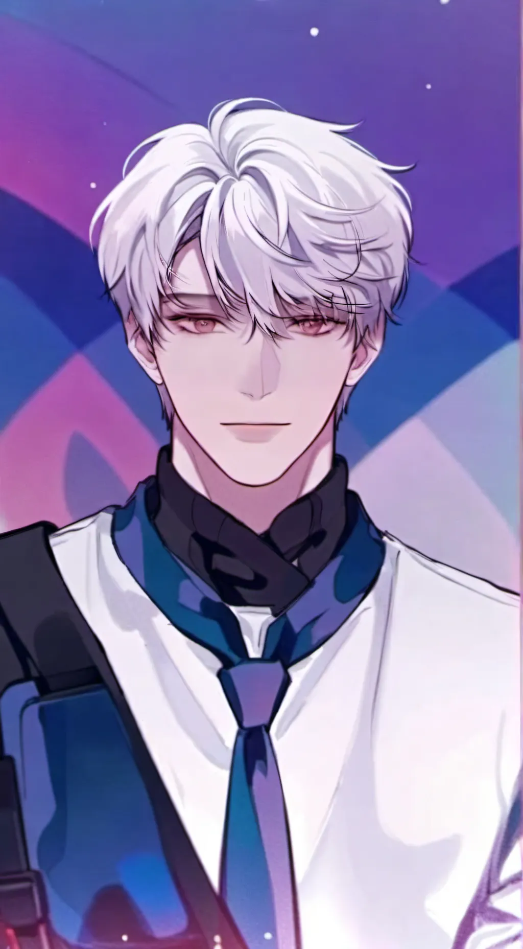 ai character: ?┈🤍Lim🤍♛┈⛧┈┈•༶ background