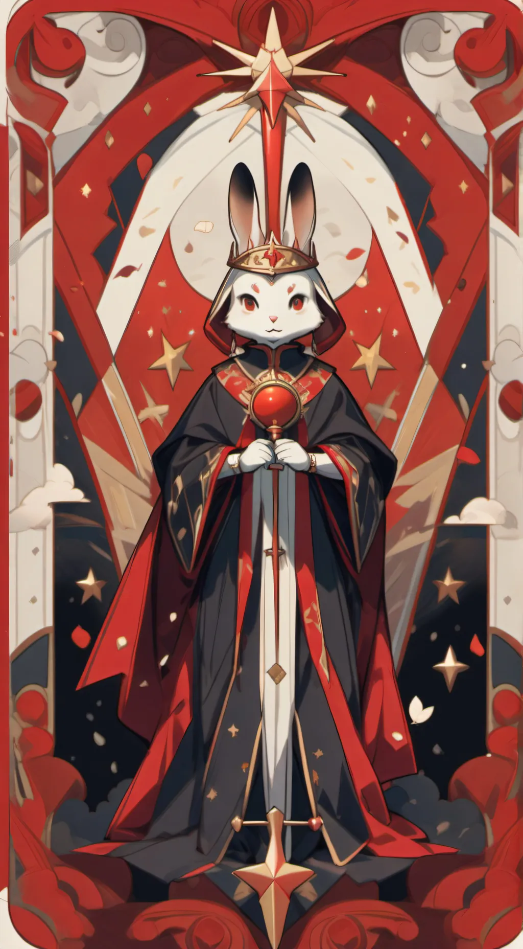 ai character: Luna background