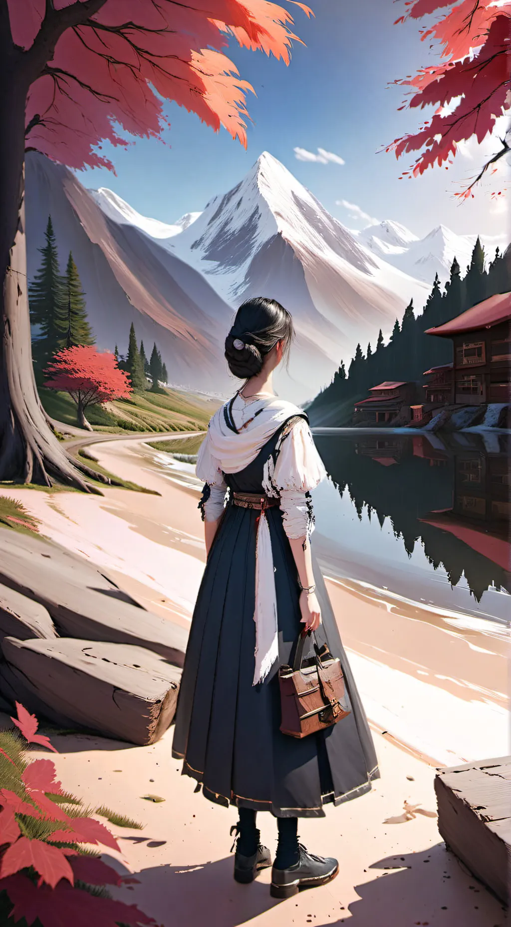 ai character: Mitsuri Kanroji💖 background