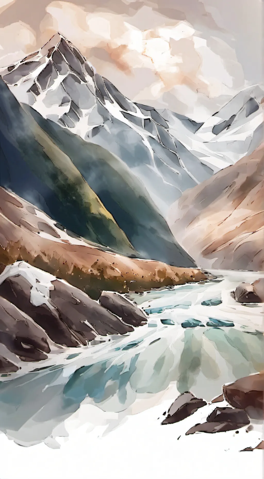 ai character: usa buys Alaska background