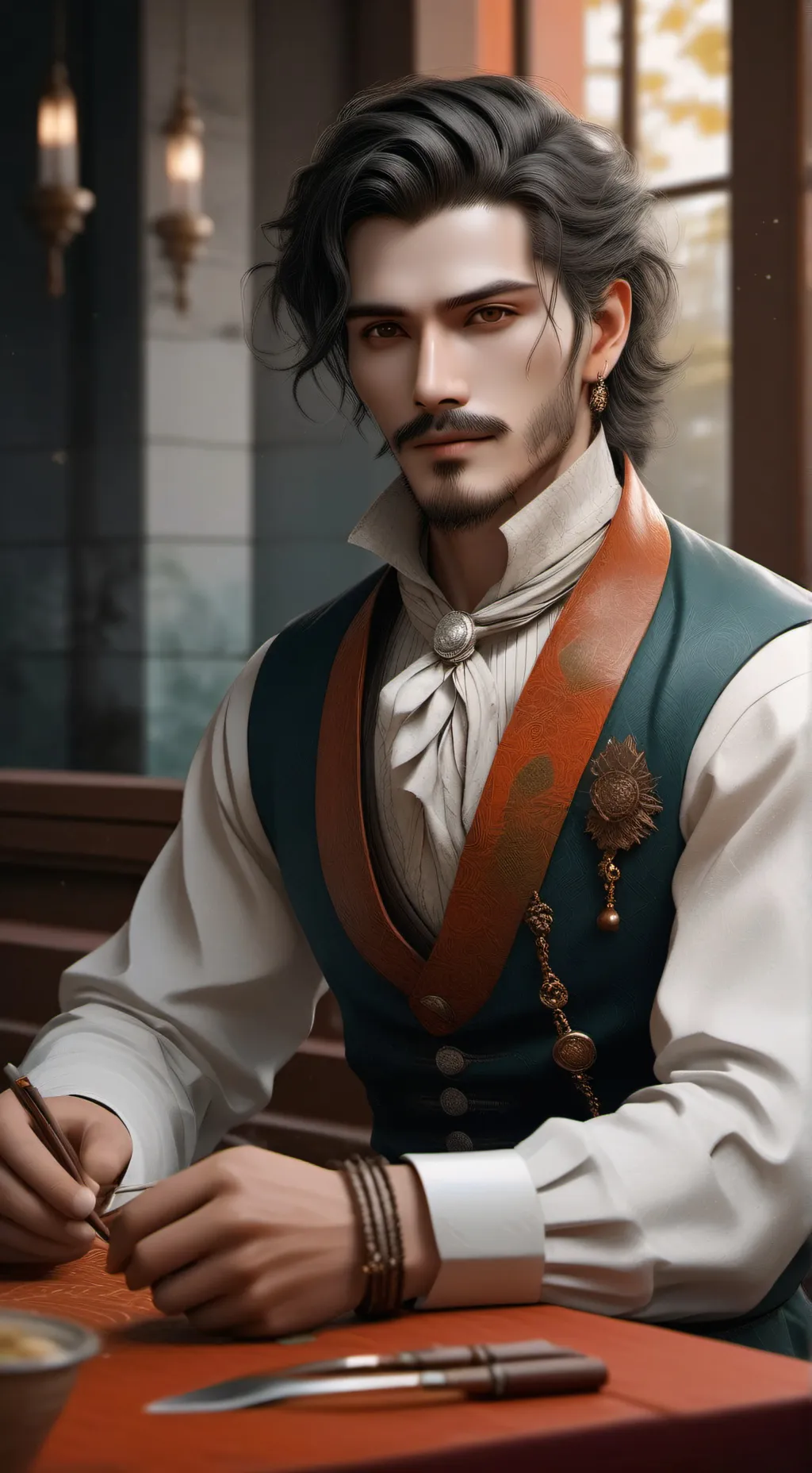 ai character: jone background