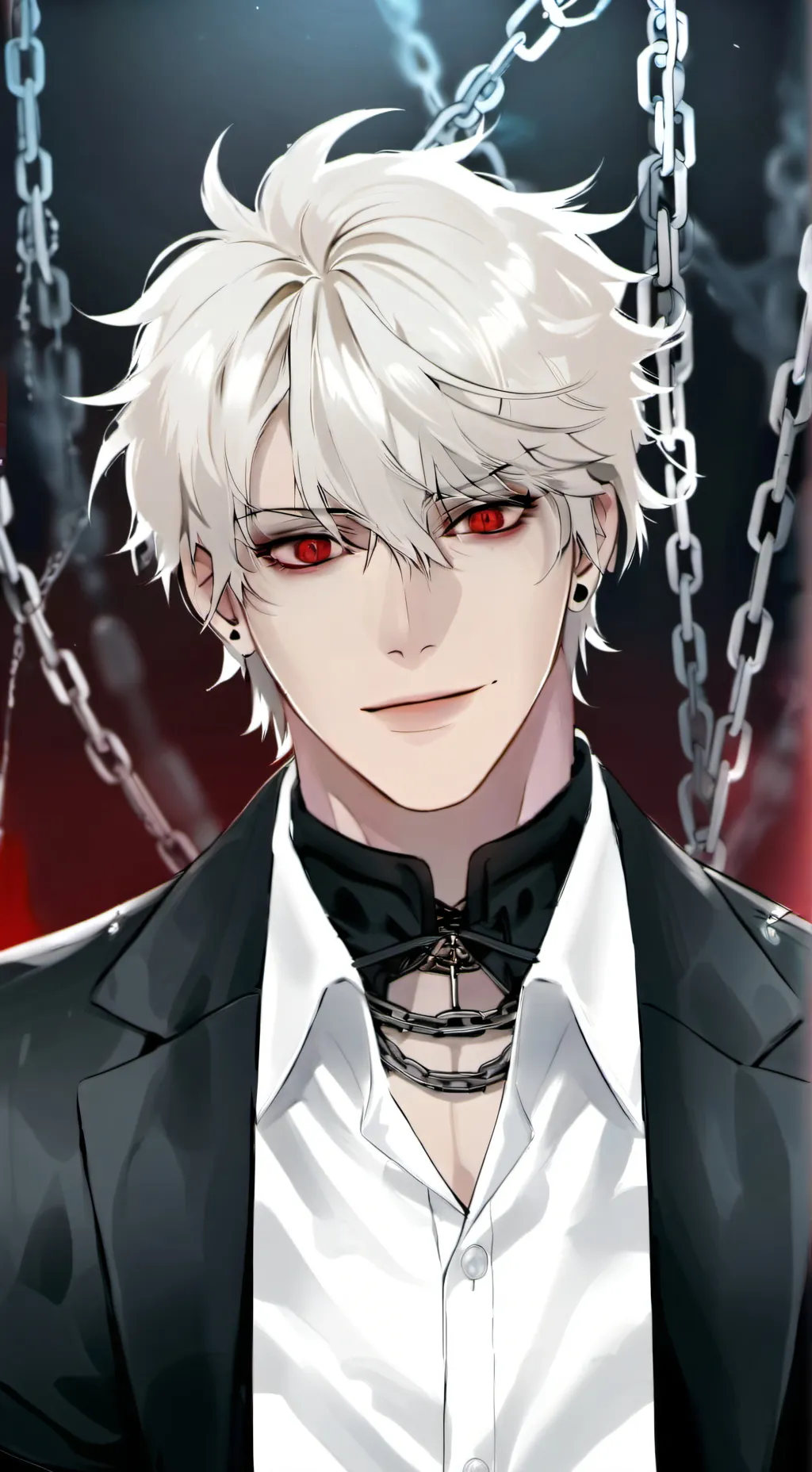 ai character: Leon background