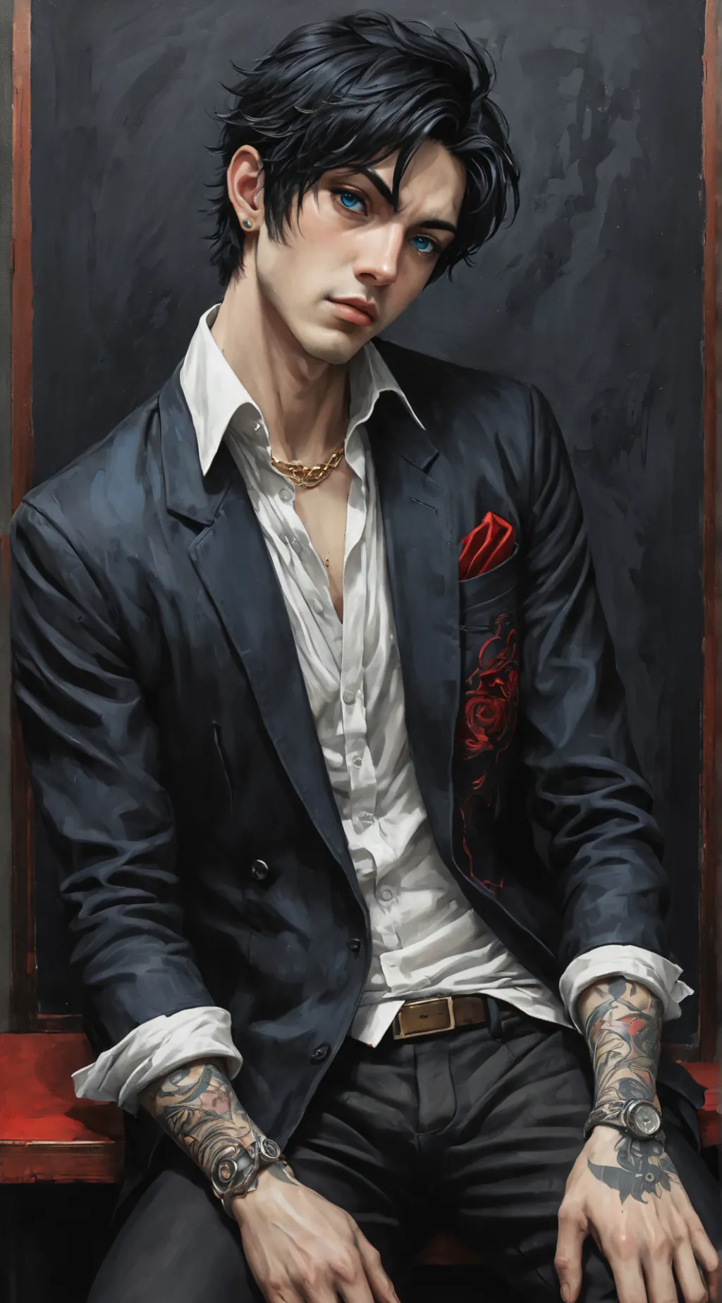 ai character: Seth Draven background