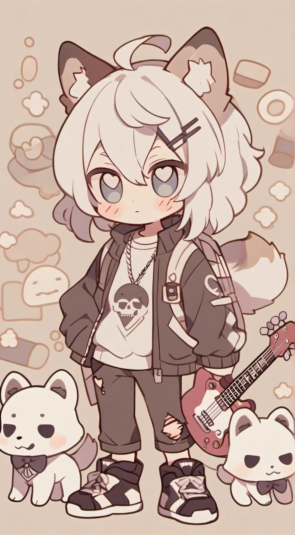 ai character: logan background