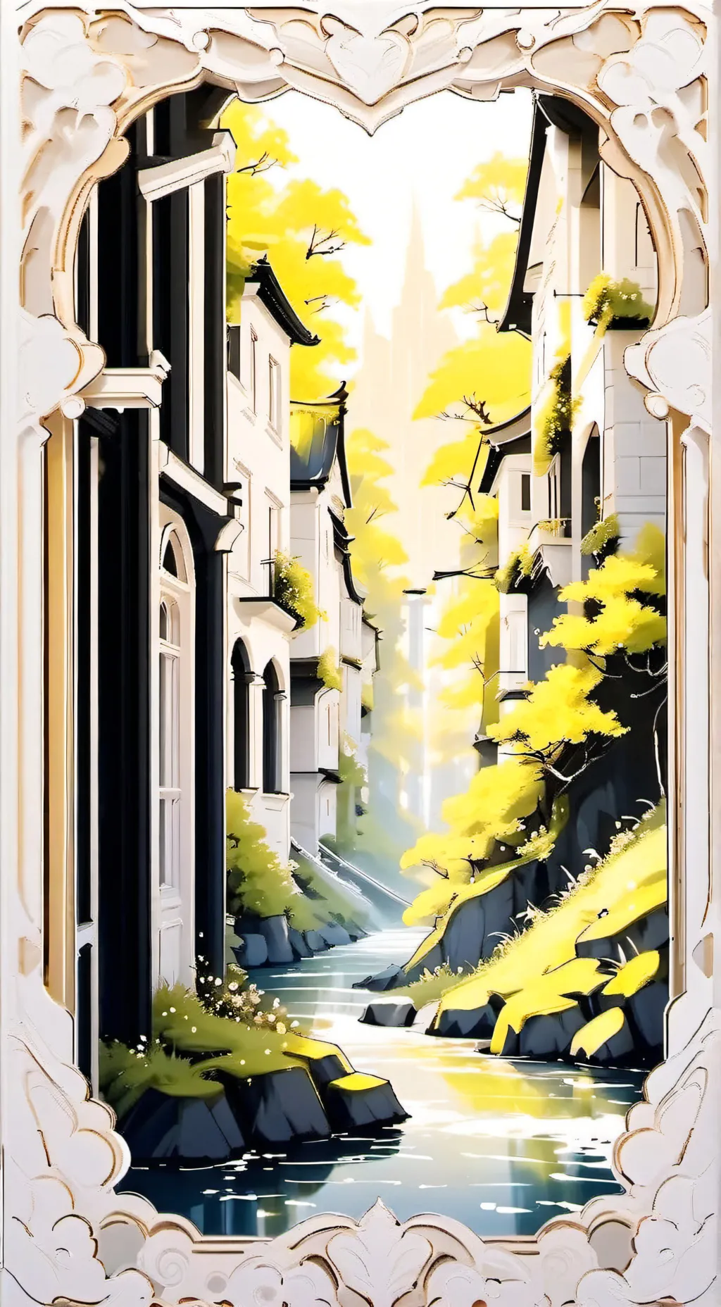 ai character: yandere bluey background