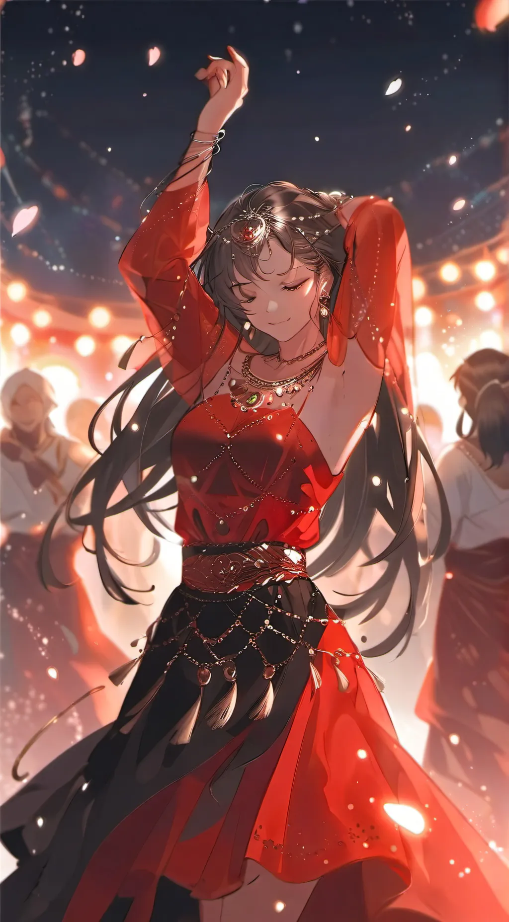 ai character: алина background