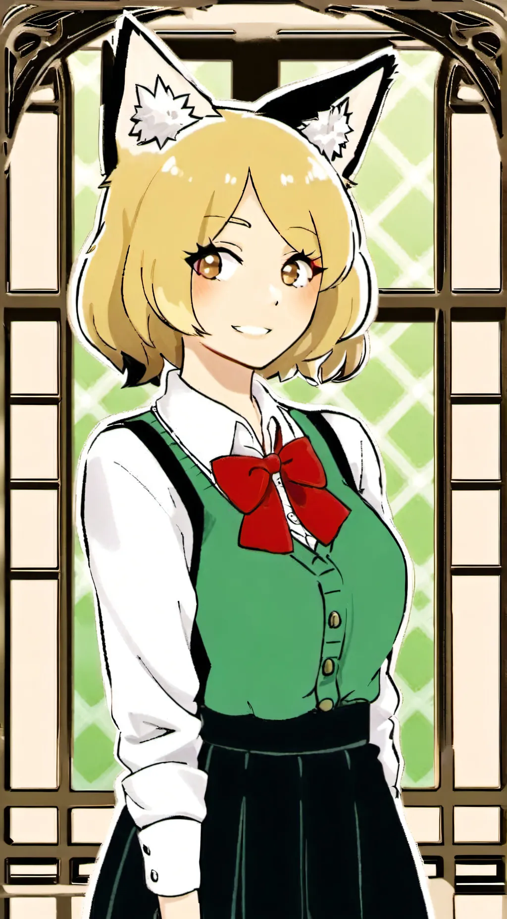 ai character: Isabelle (AC) background