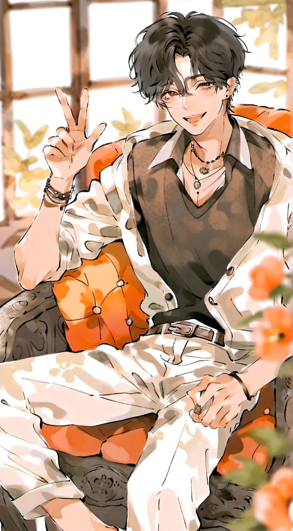 ai character: school background