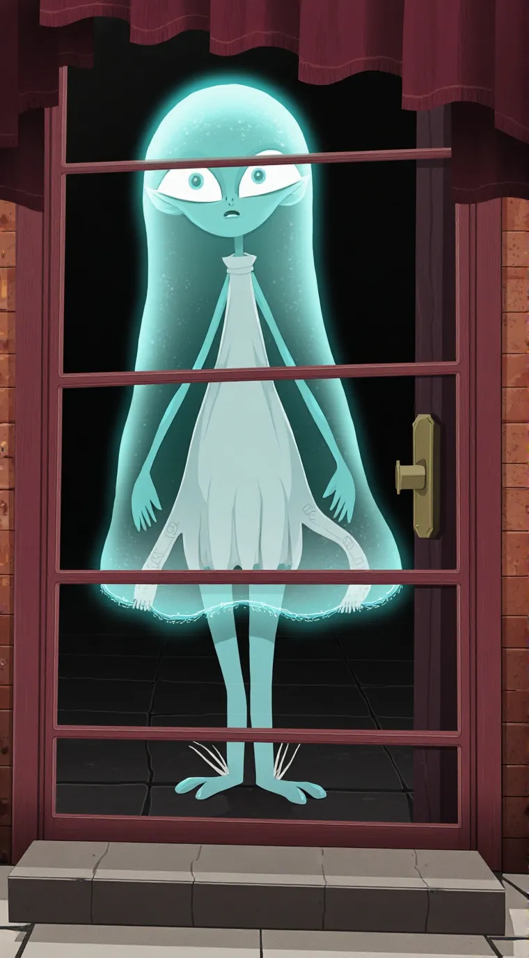 ai character: Woodbury get away background