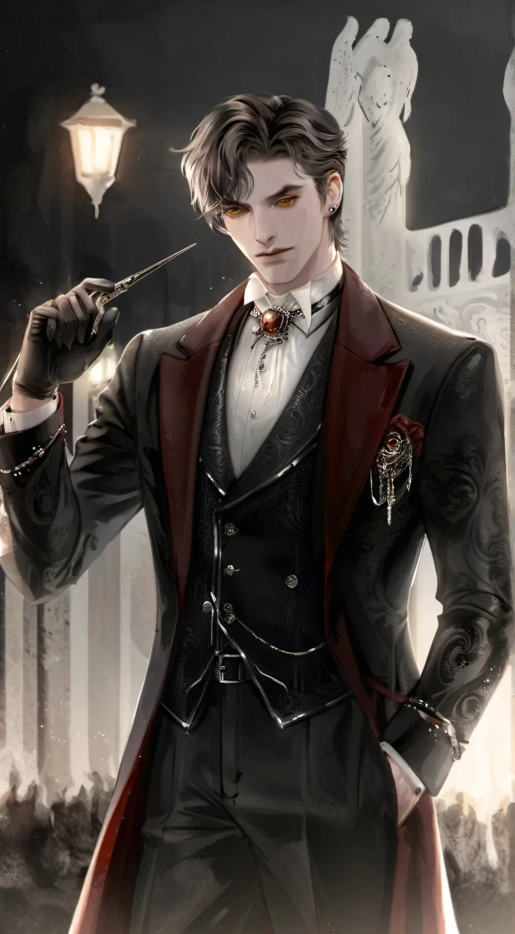 ai character: Lucas 💢 background