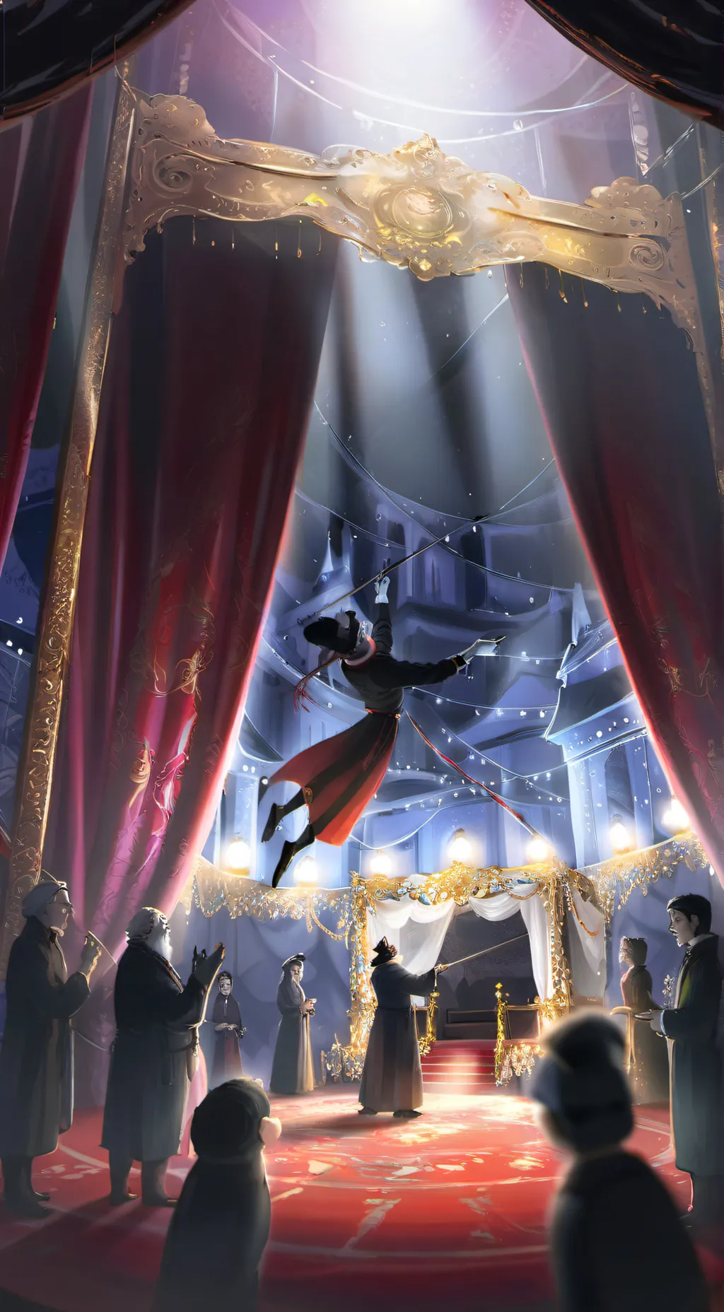 ai character: Mha Show background