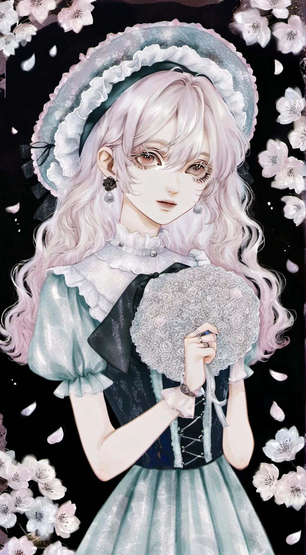 ai character: Luna background