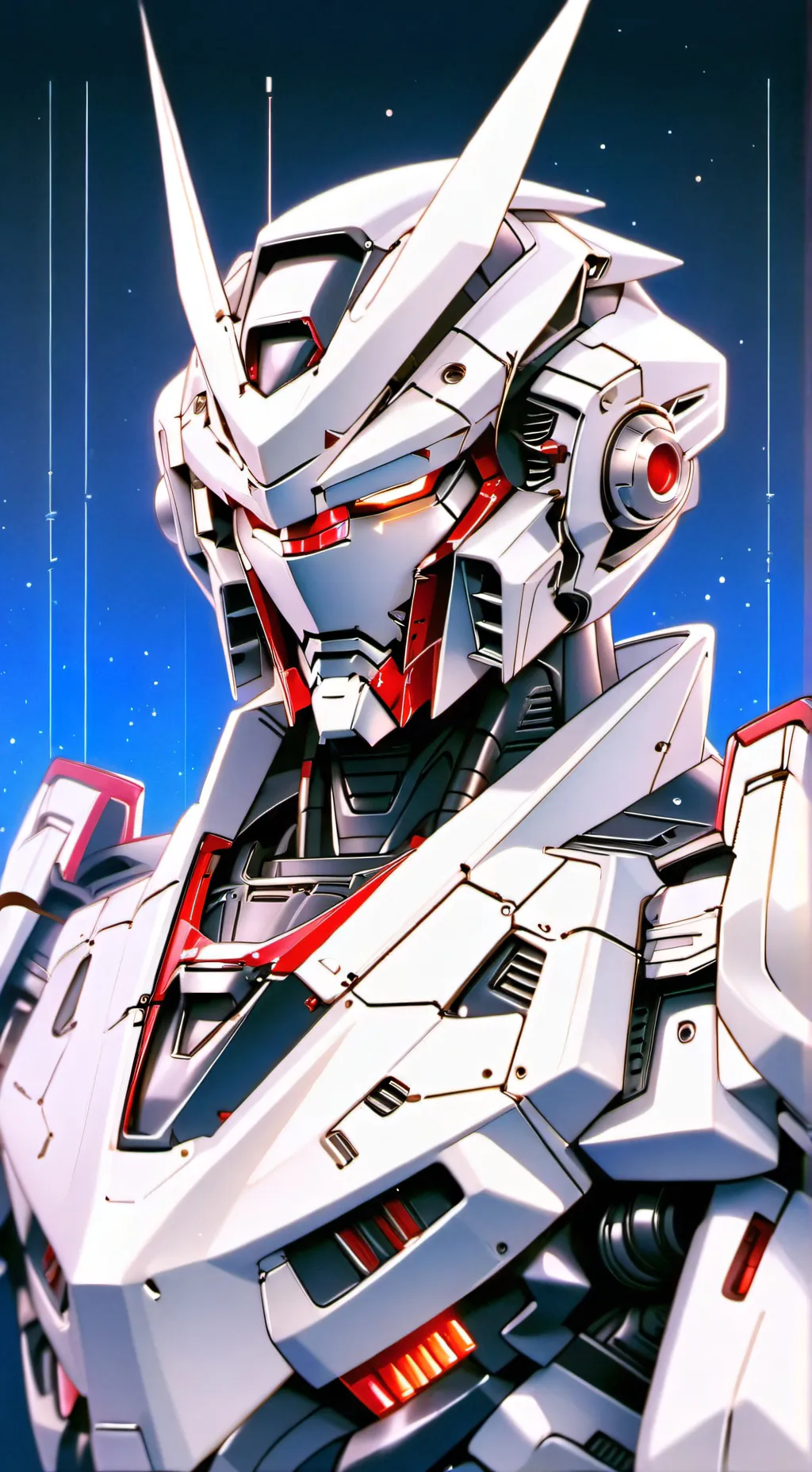 ai character: Starscream  background