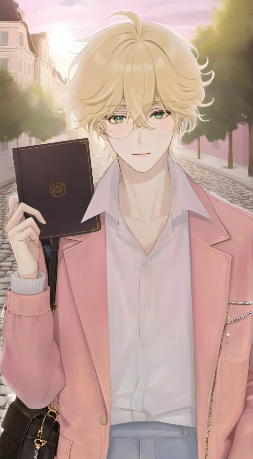 ai character: Max background