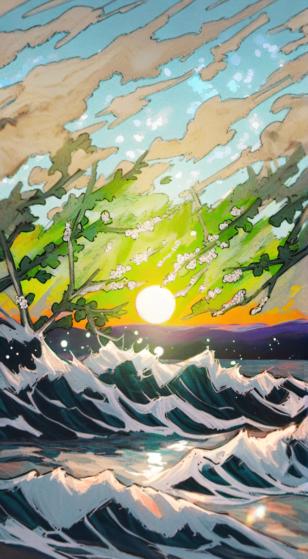 ai character: The lucky player background