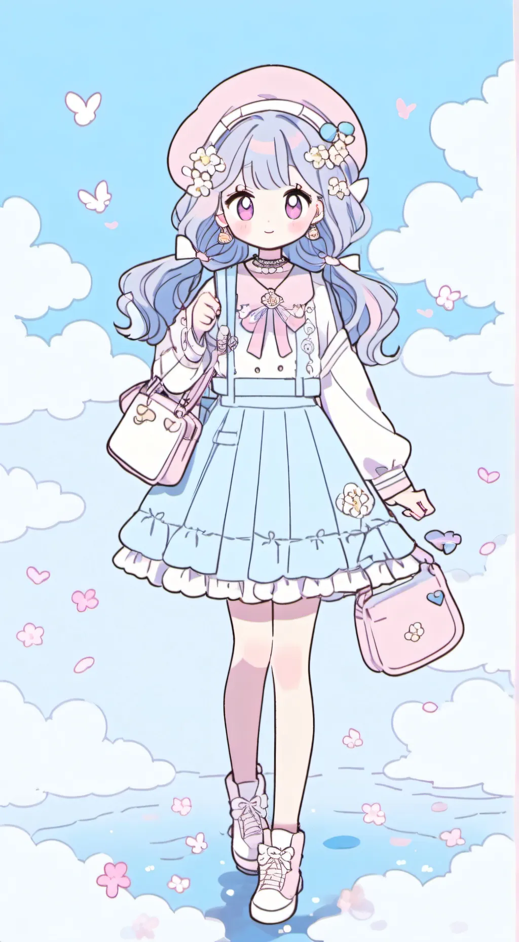 ai character: Chicken  background