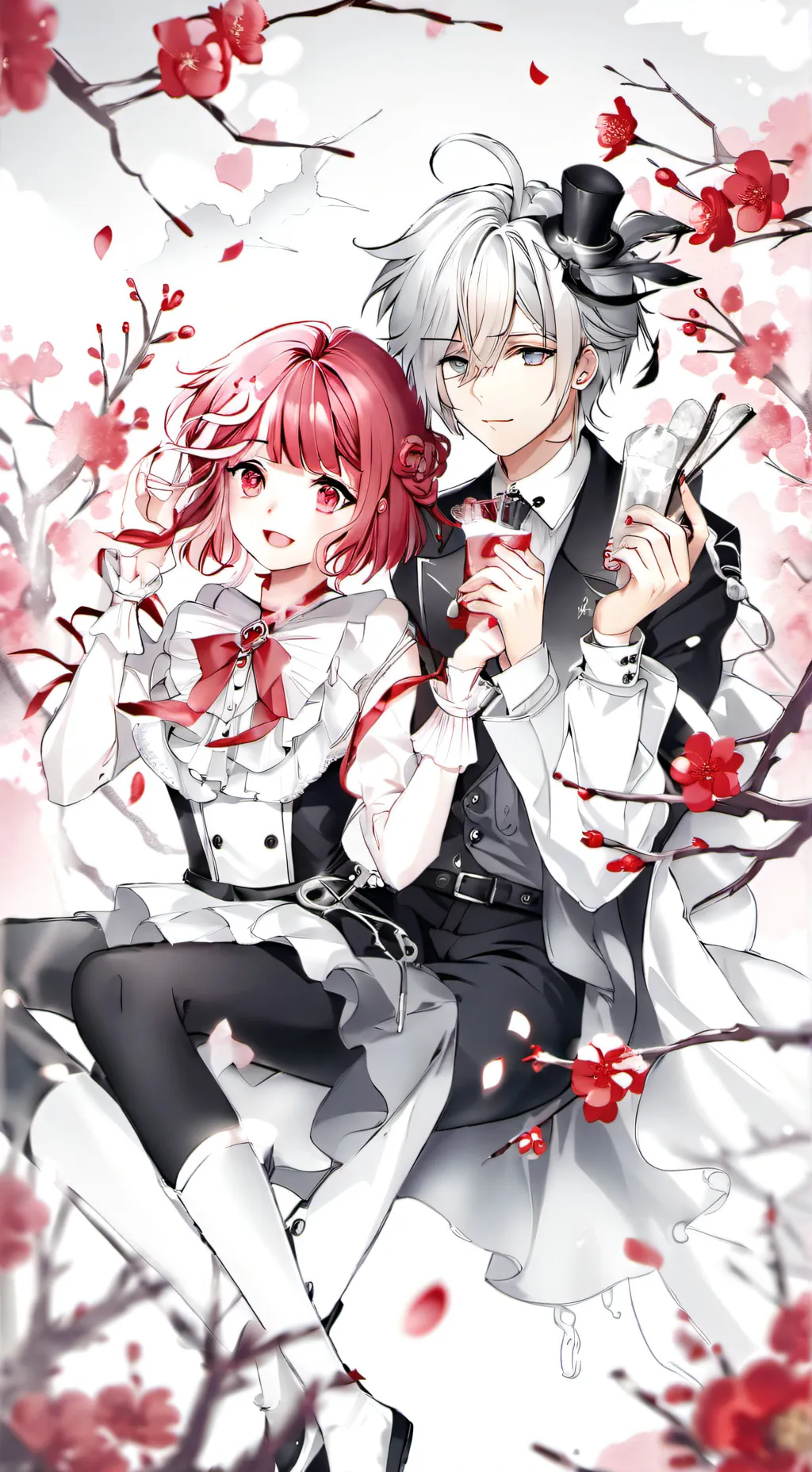 ai character: Rose background