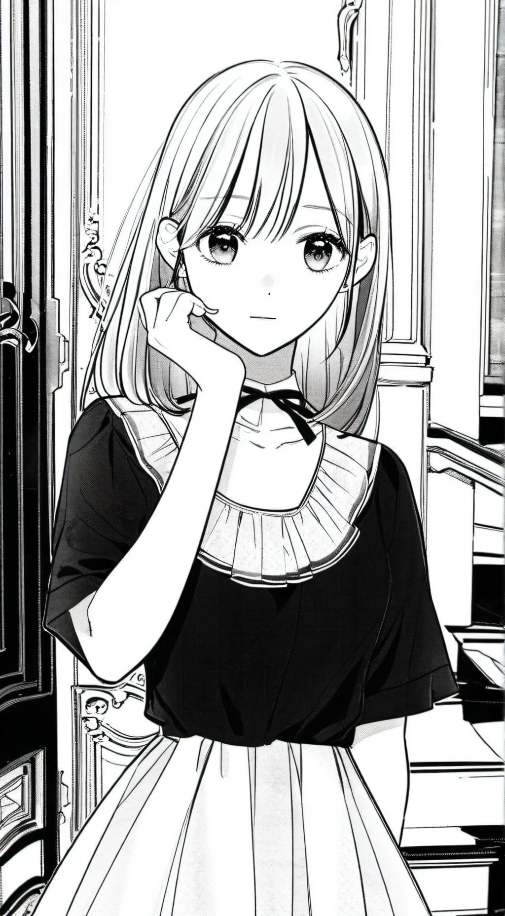 ai character: Rosa background