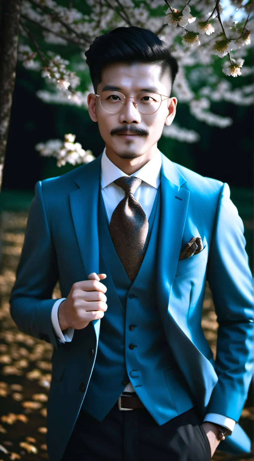 ai character: Young British dude background