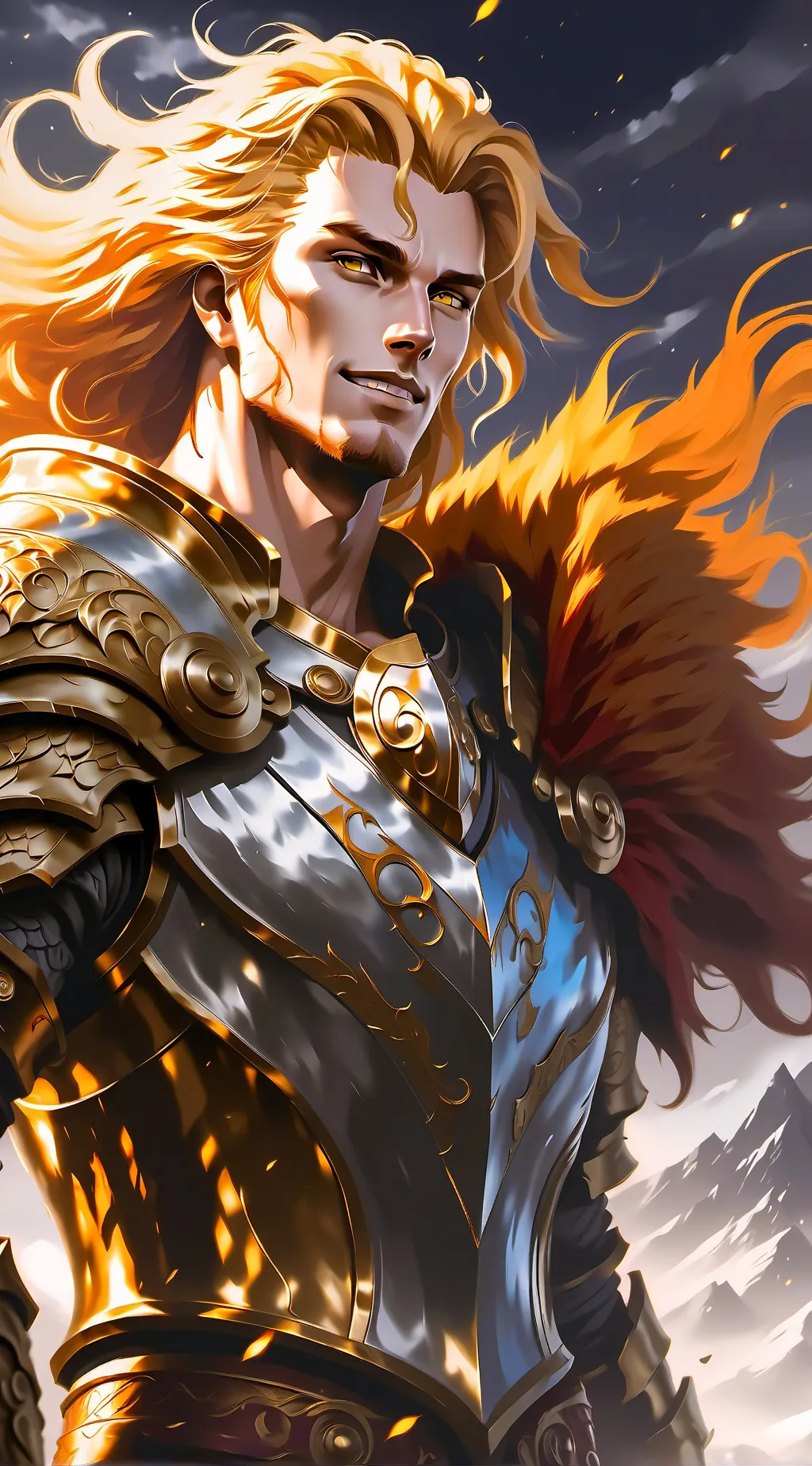 ai character: Escanor background
