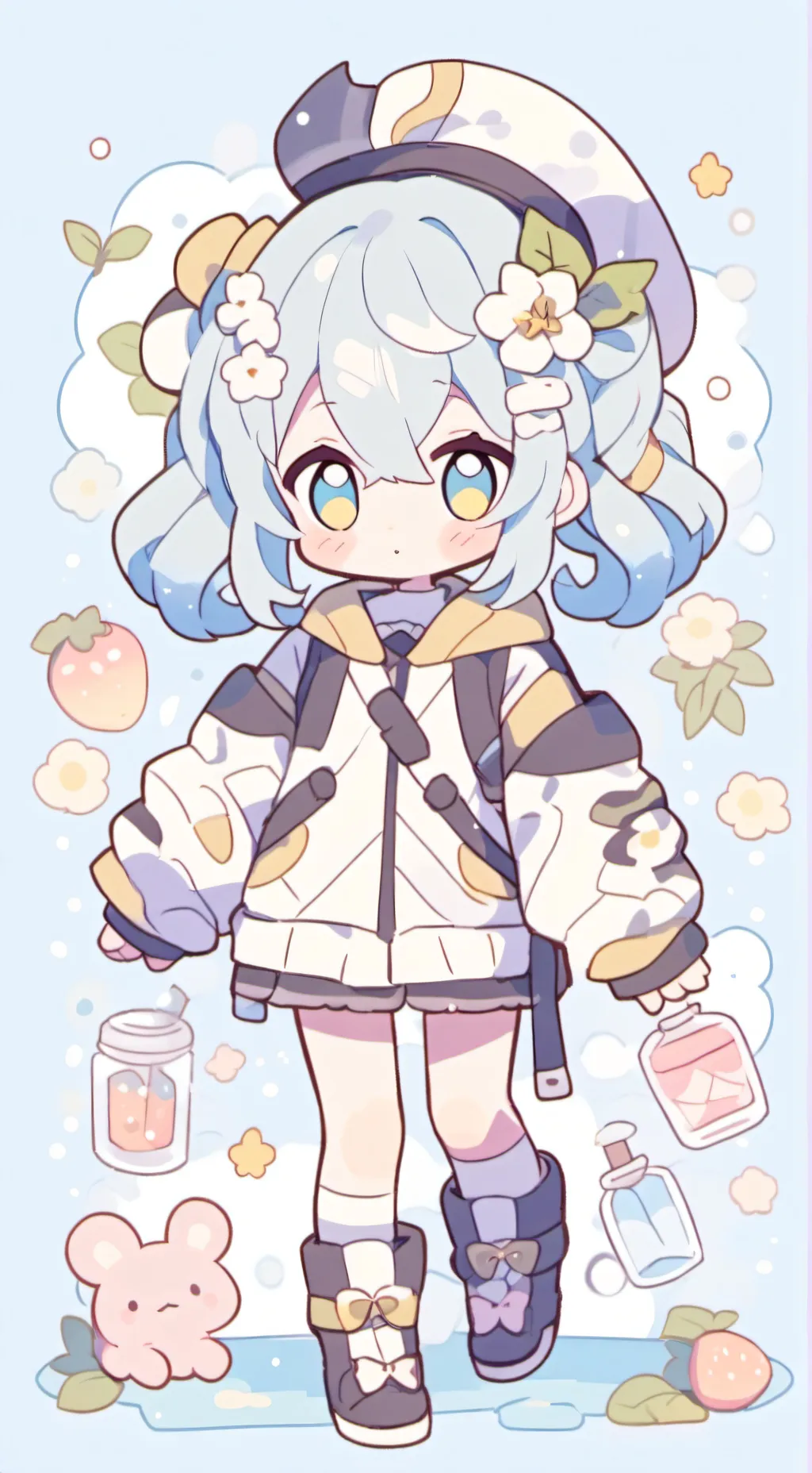 ai character: tu familia y tu❤️ background