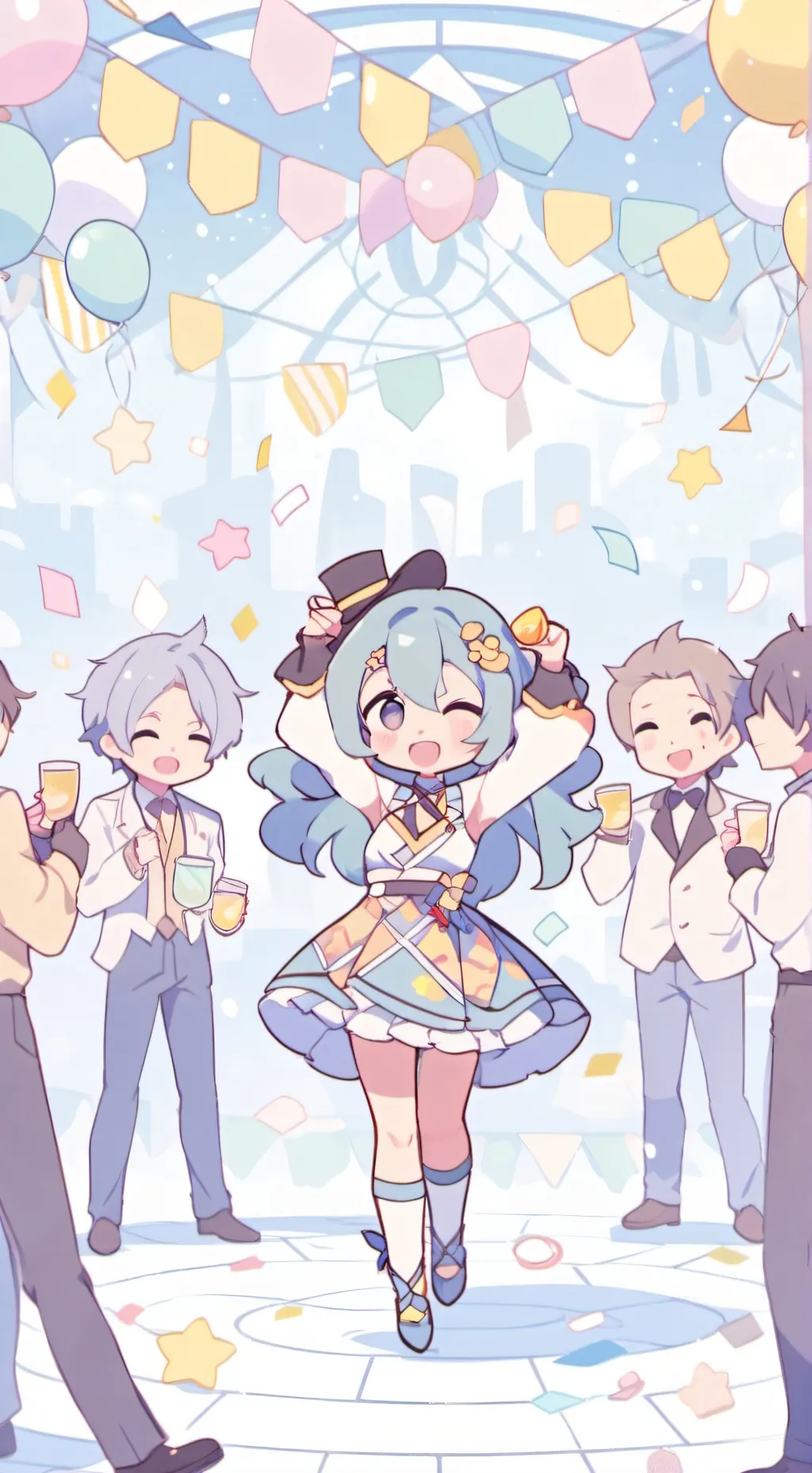 ai character: ✨Masquerade✨🪩 (HH) background