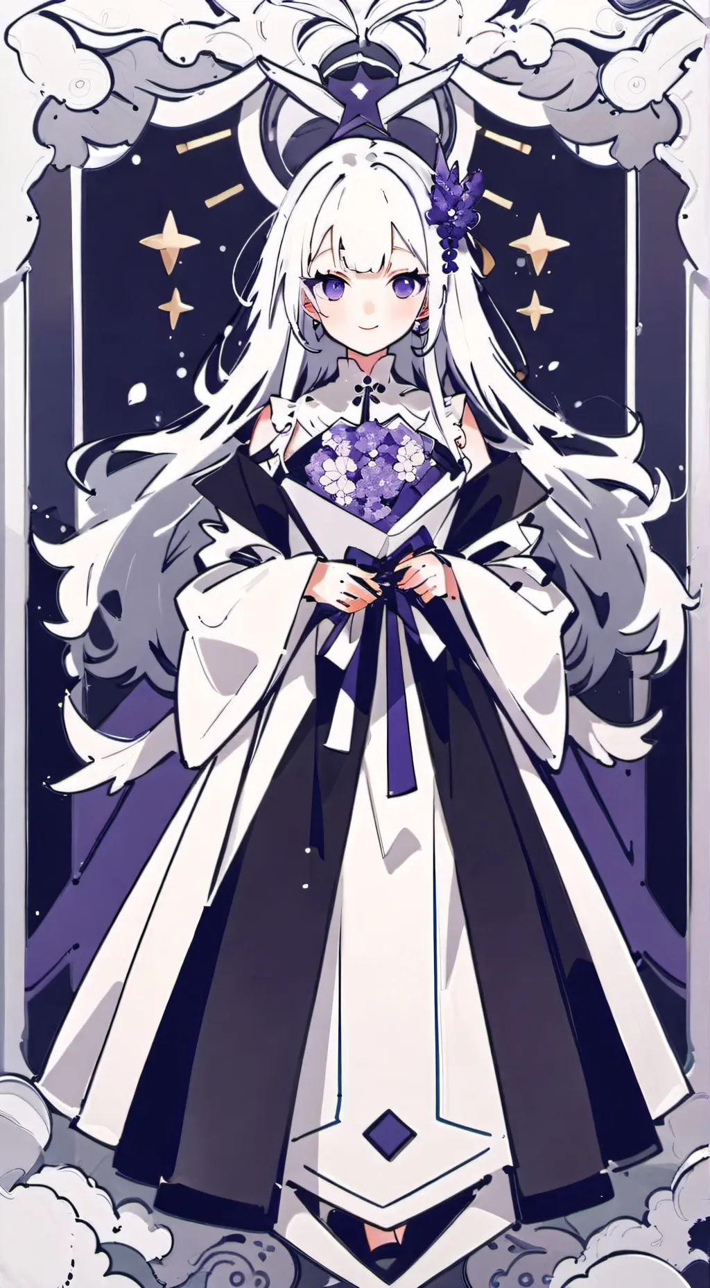 ai character: Sisters friend  background