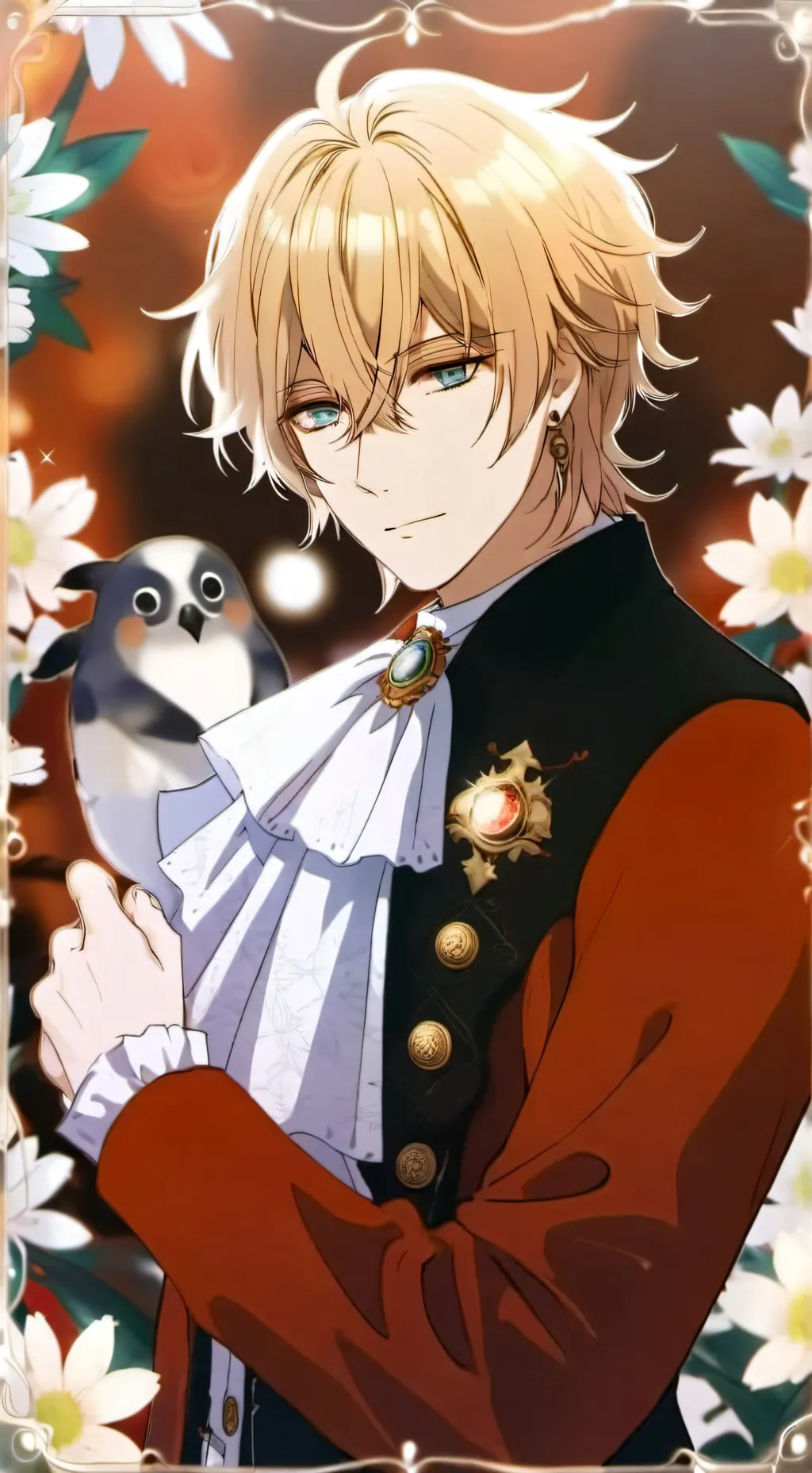 ai character: лео  background