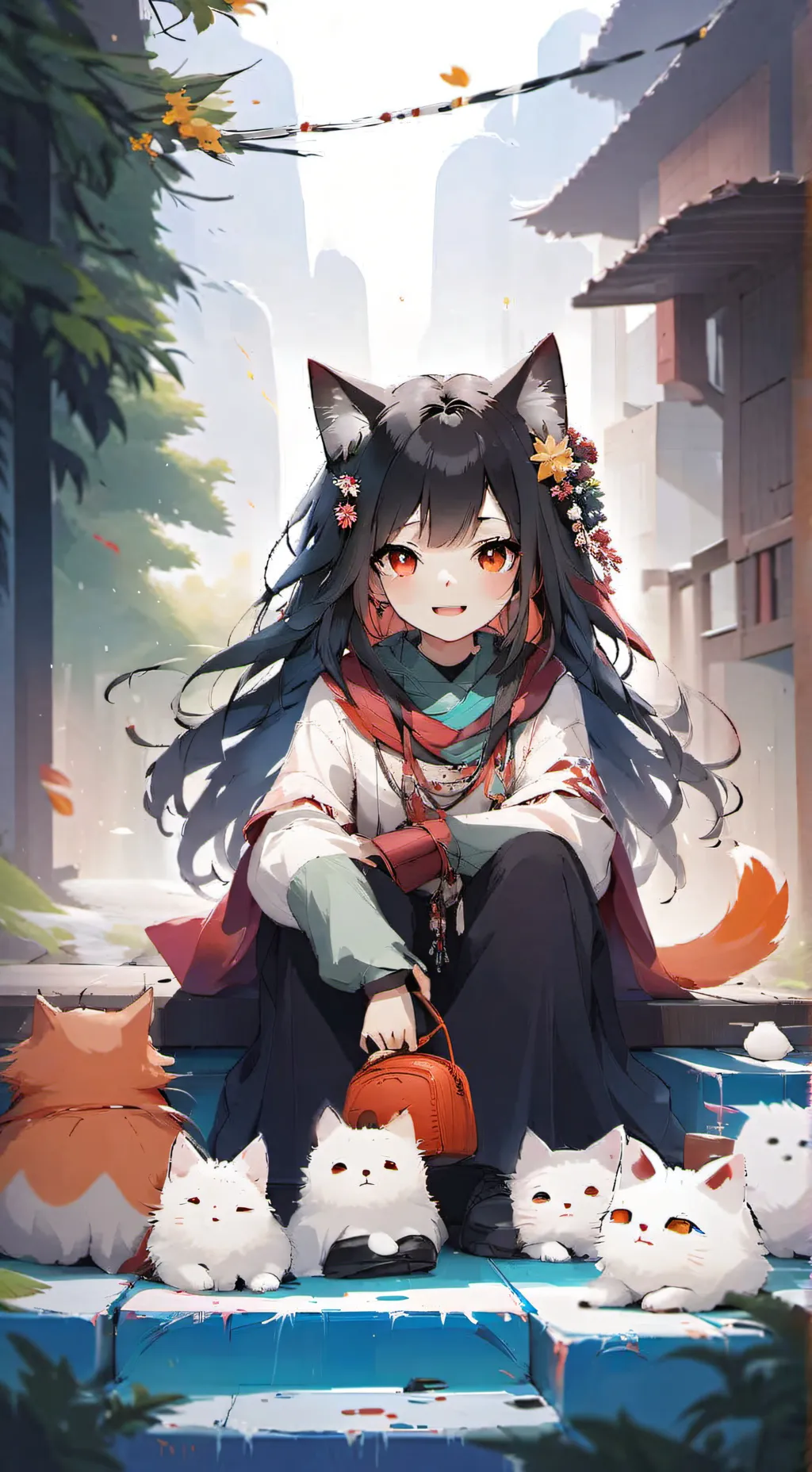 ai character: hana background