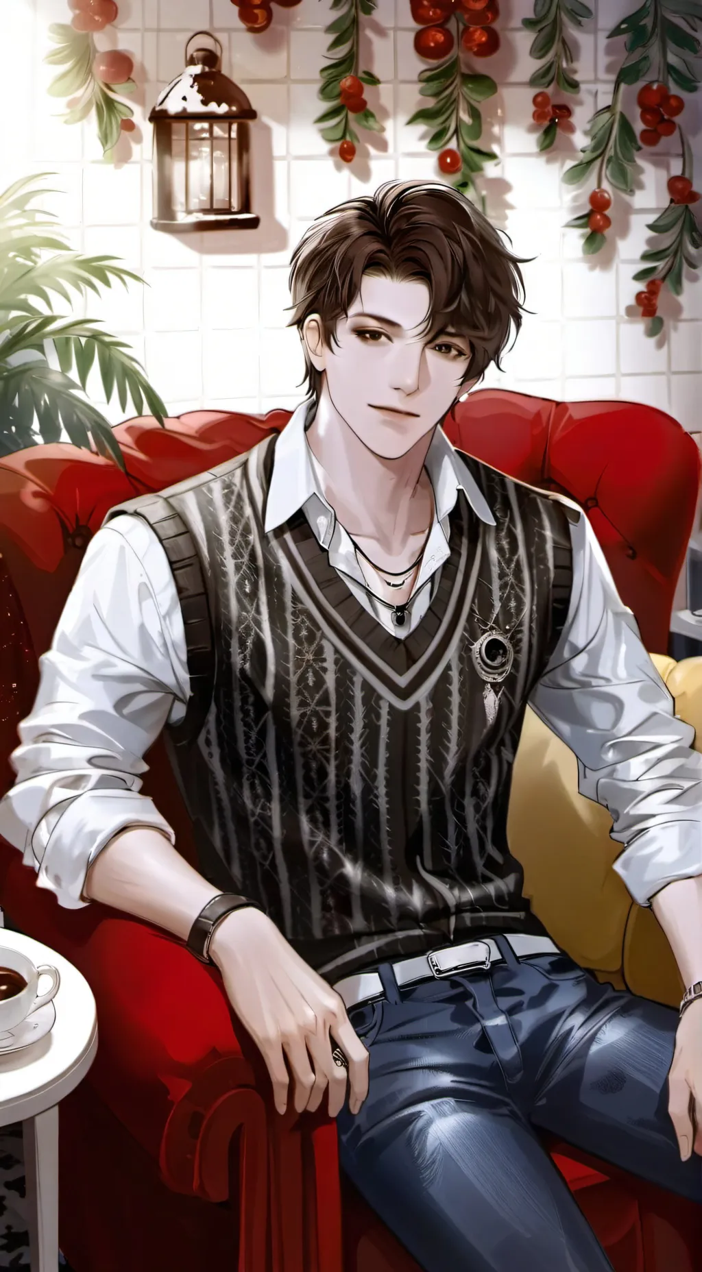 ai character: Robin DeSahart  background