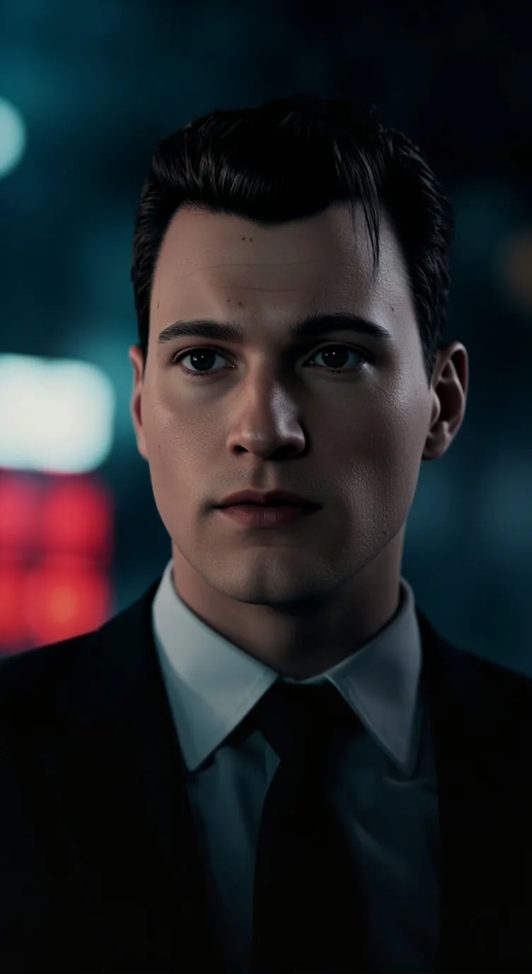 ai character: Connor (RK800) background