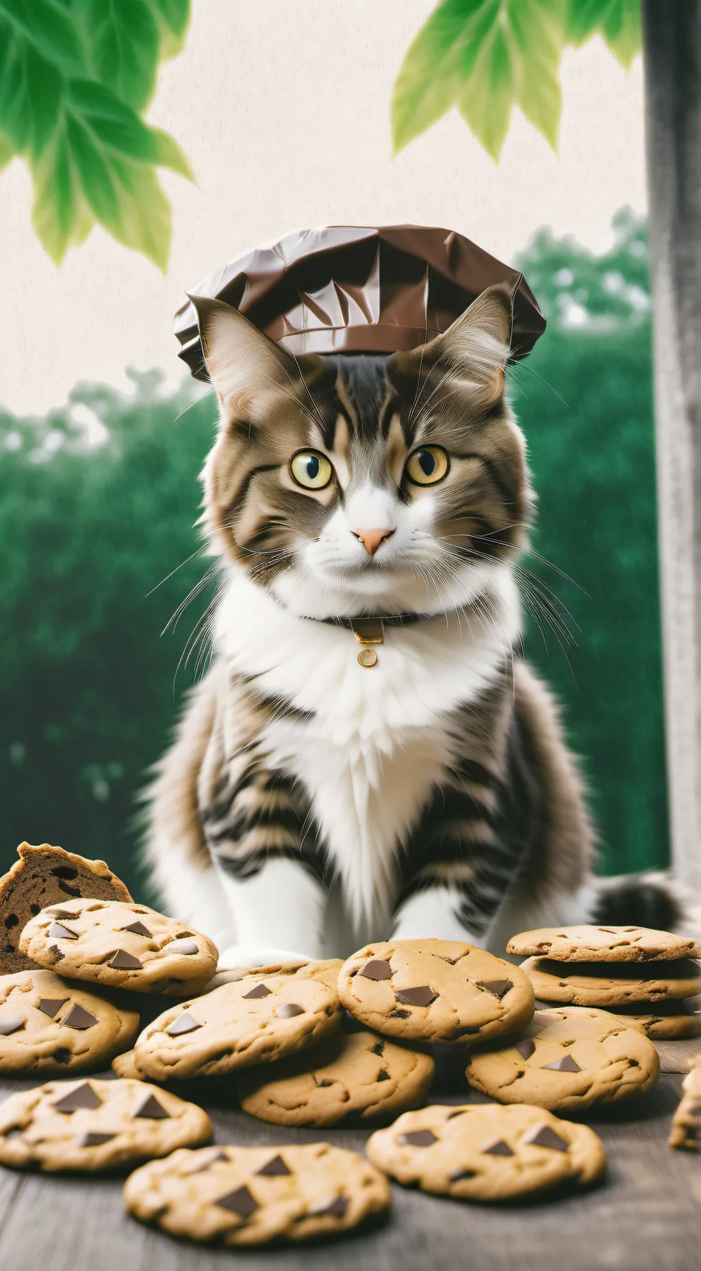 ai character: cat background