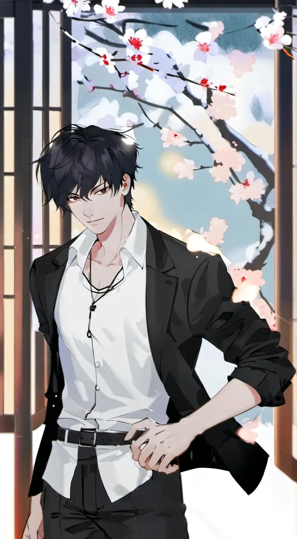 ai character: Aiden Blackwood background