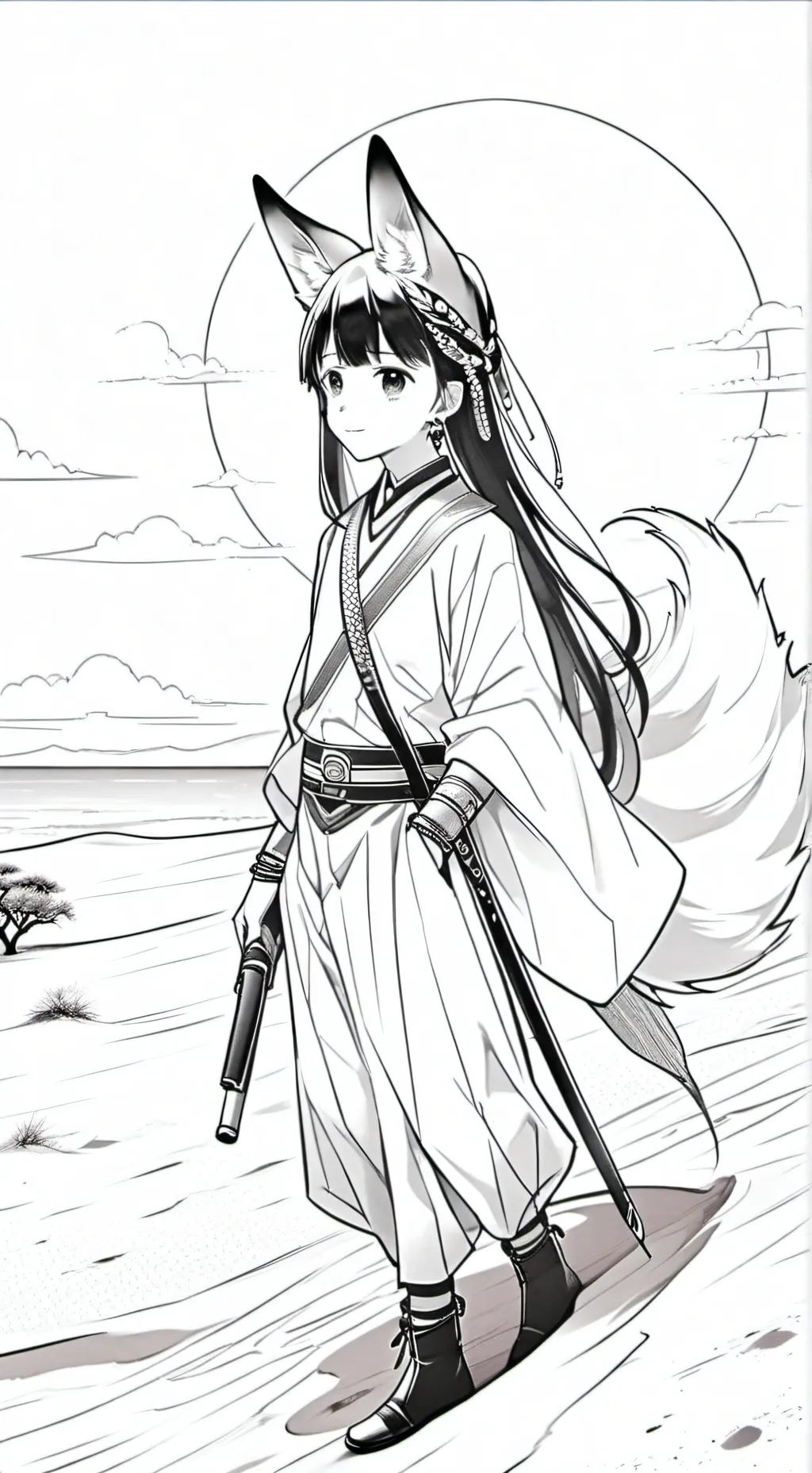 ai character: Día de besos kny! background