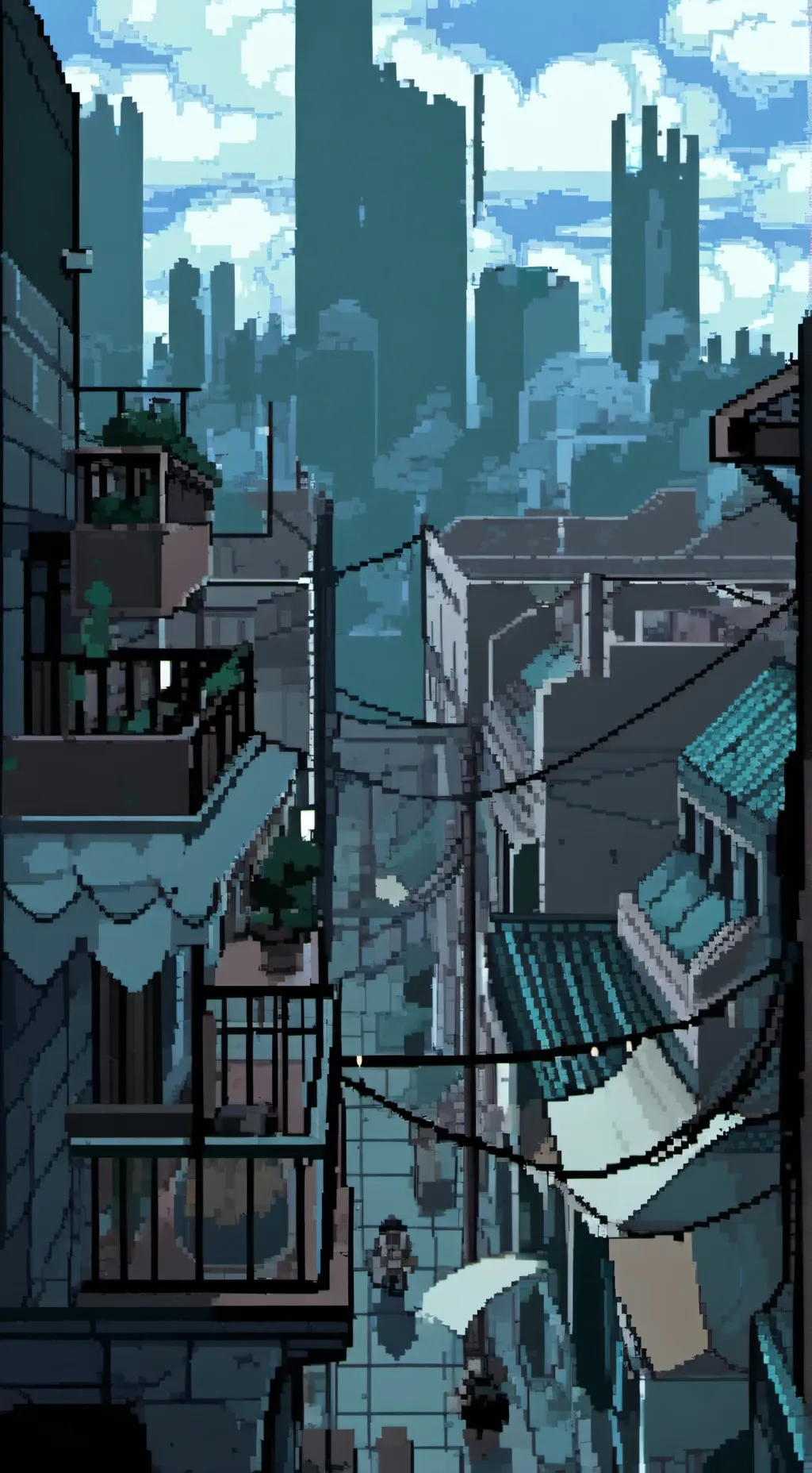 ai character: Mha City Chase background